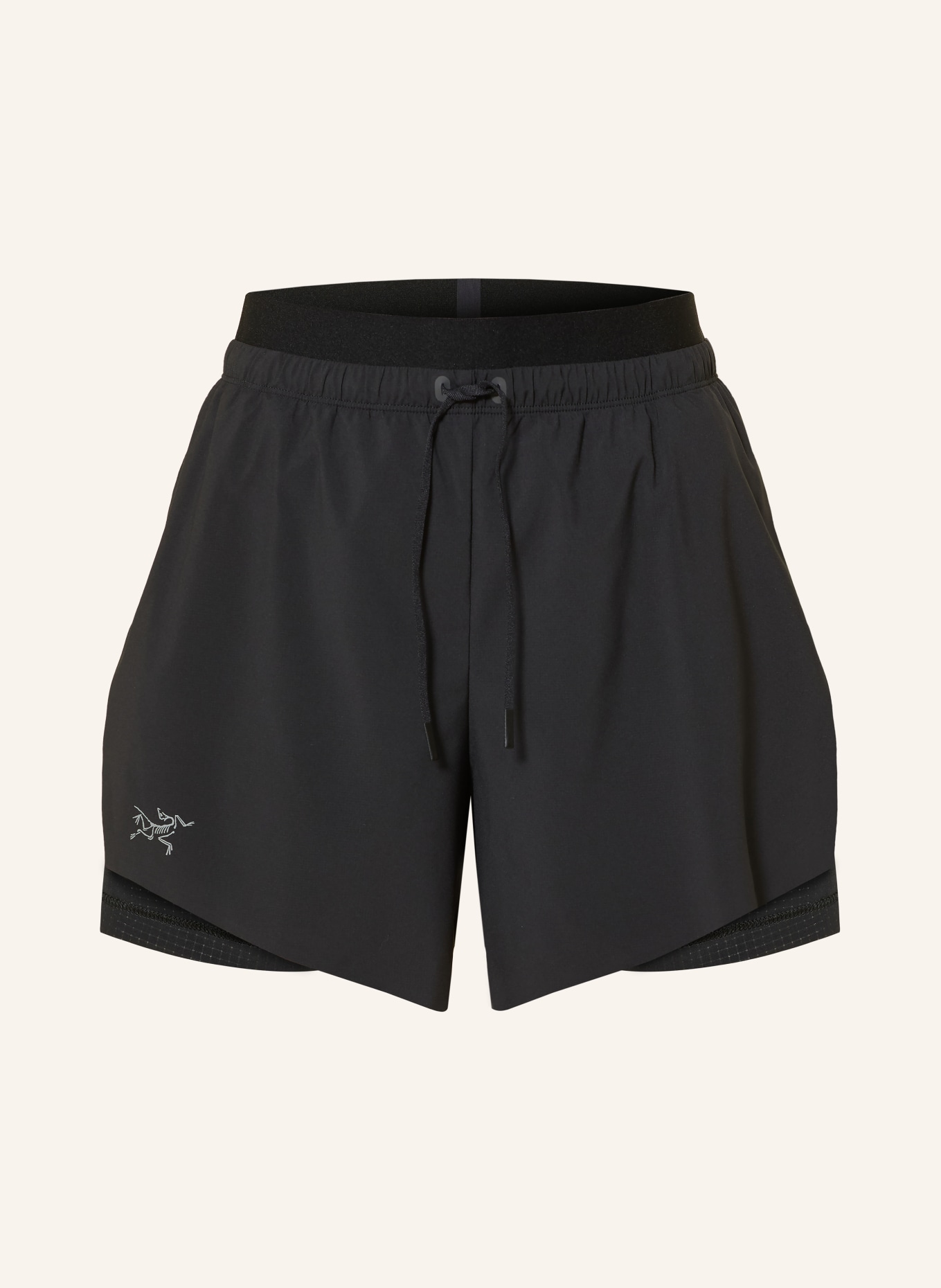 ARC'TERYX Short de randonnée NORVAN 5: NOIR