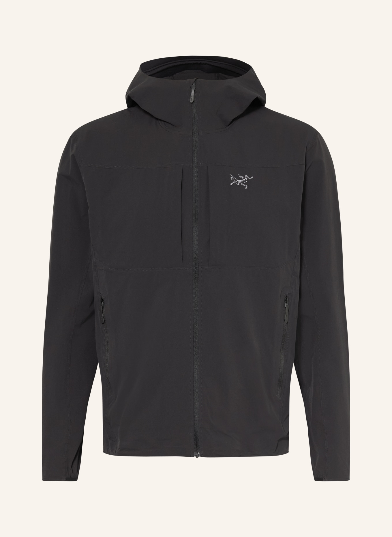 ARC'TERYX GAMMA LIGHTWEIGHT HOODY Functional Jacket: BLACK