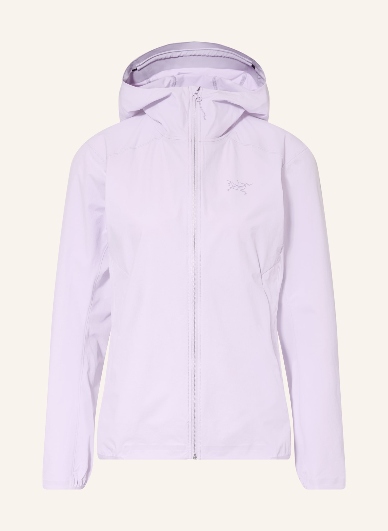 ARC'TERYX Softshell-Jacke GAMMA LIGHTWEIGHT HOODY: HELLLILA