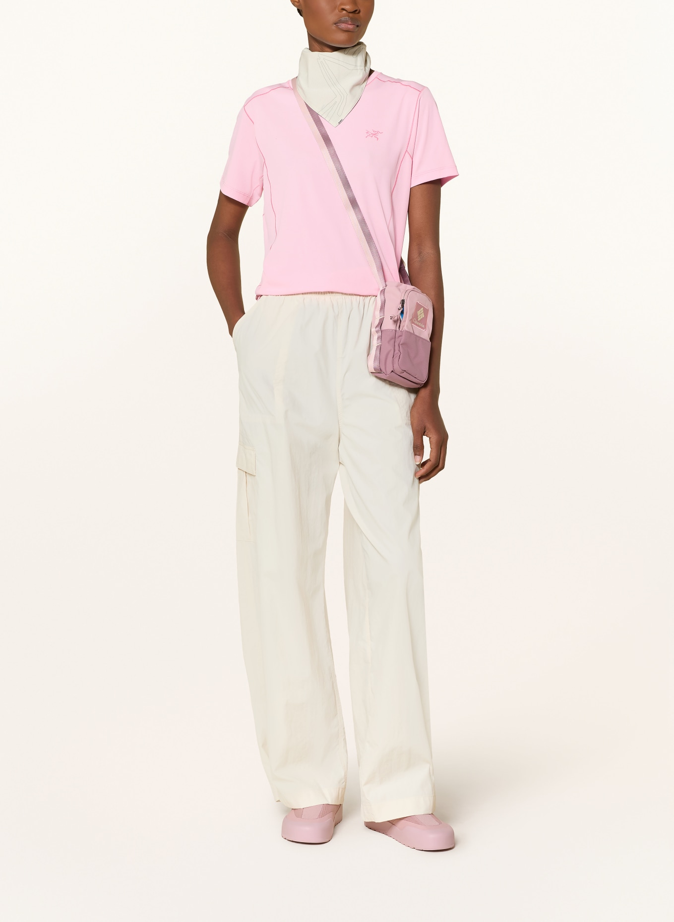 ARC'TERYX T-shirt technique SUNNA: ROSE