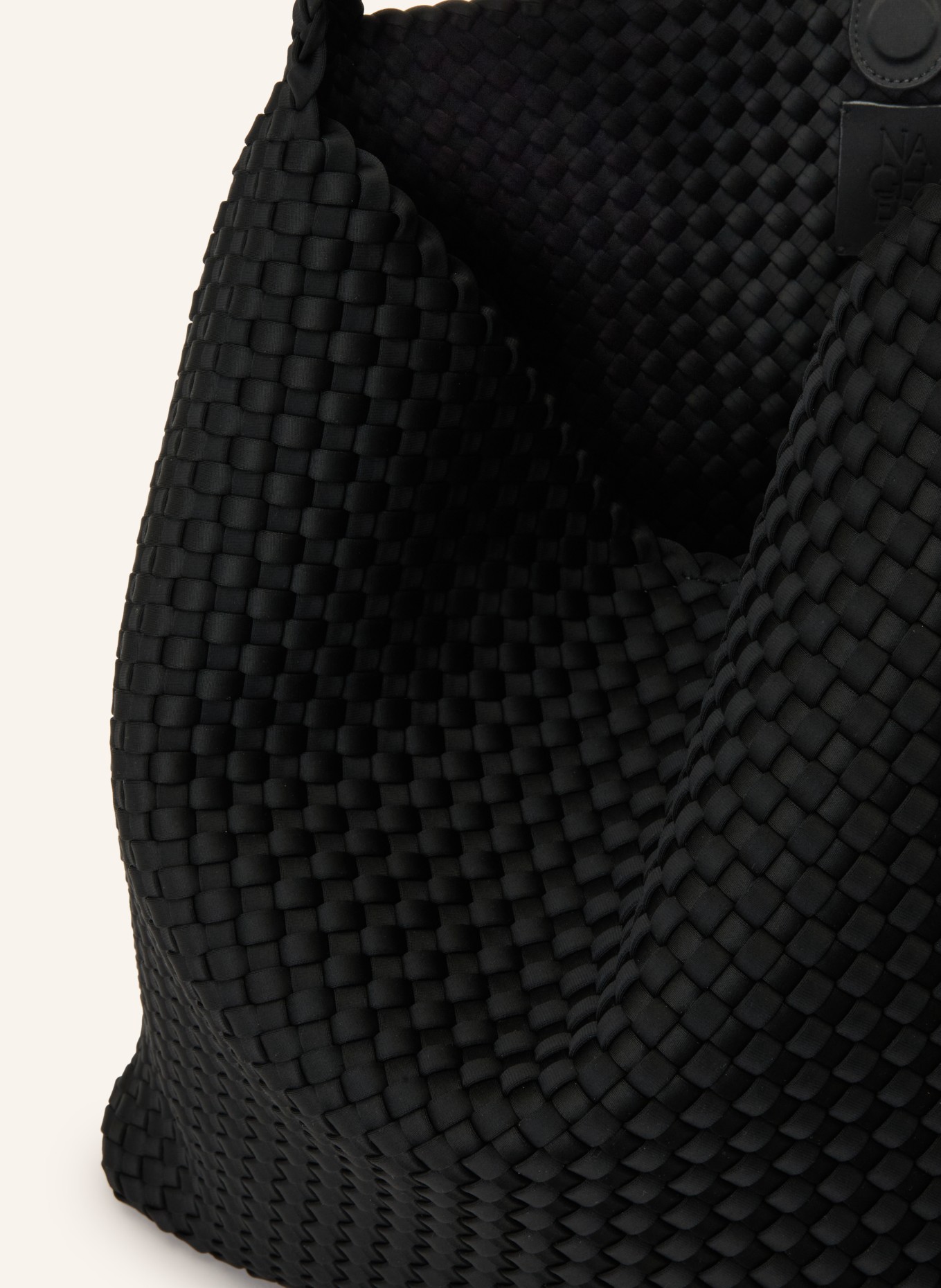 Naghedi Beuteltasche LARGE mit Pouch: SCHWARZ