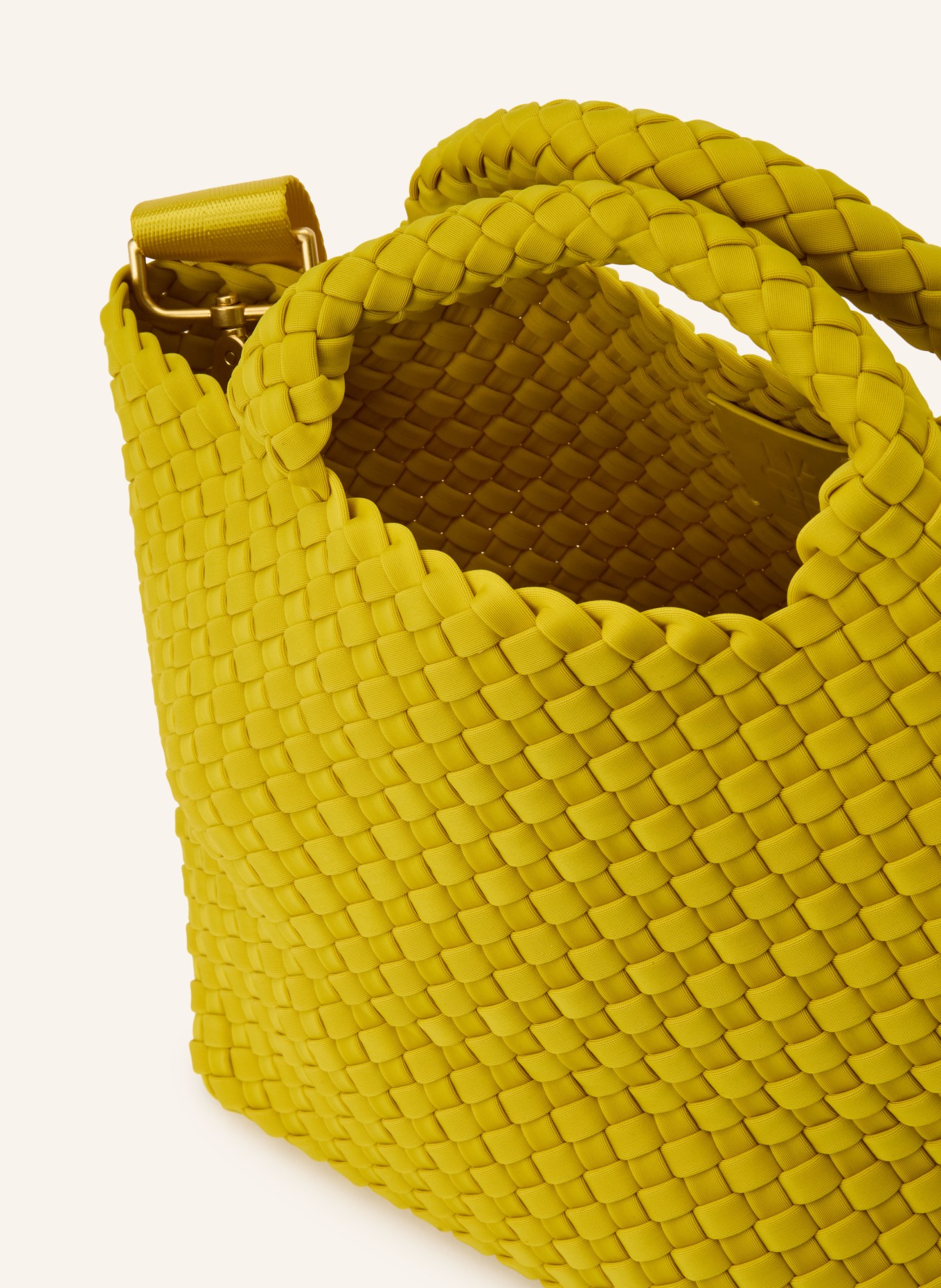 Naghedi Handtasche ST BARTHS SMALL mit Pouch: NEONGELB