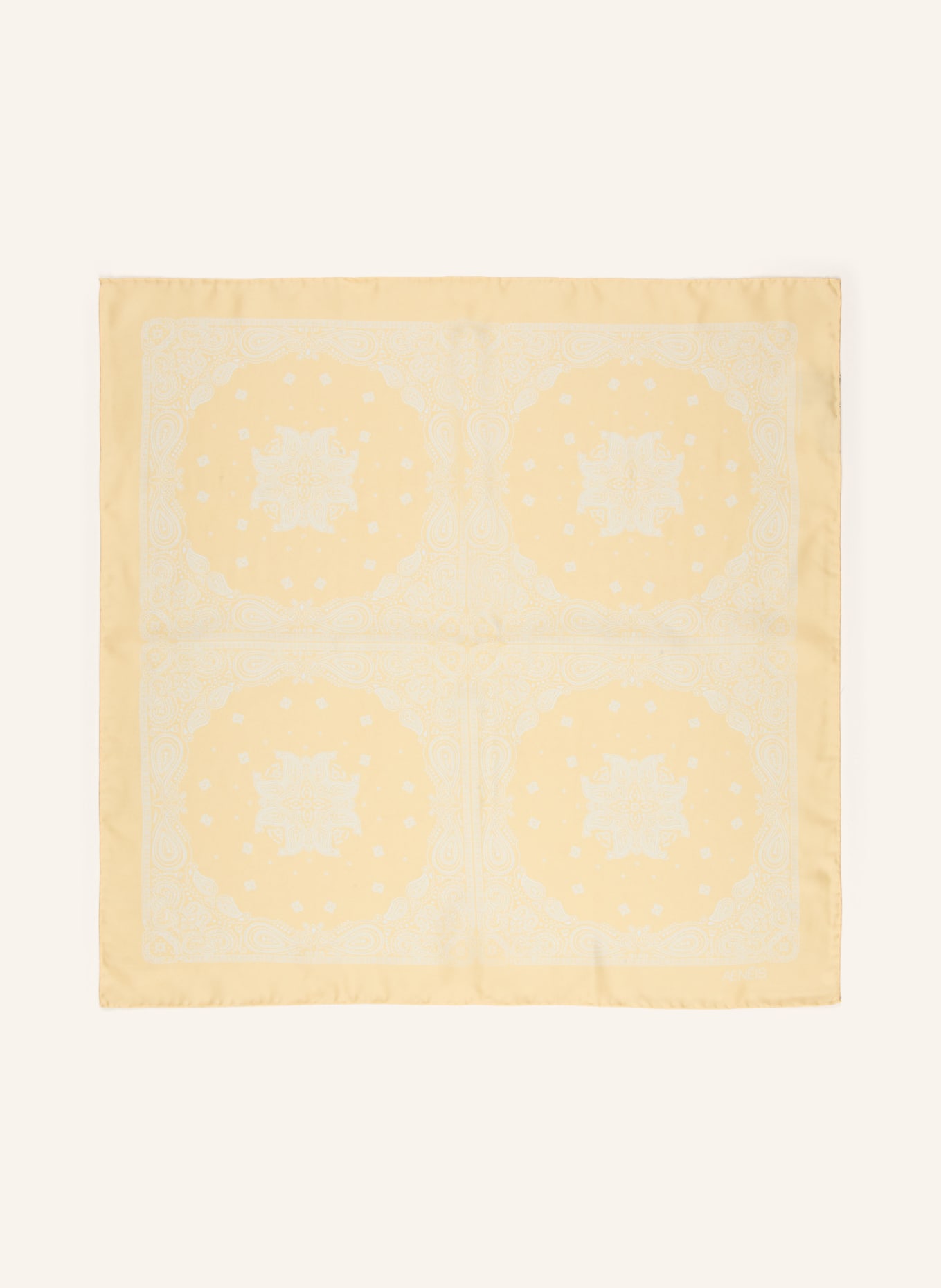 AENEIS Seidentuch: GELB / HELLGELB