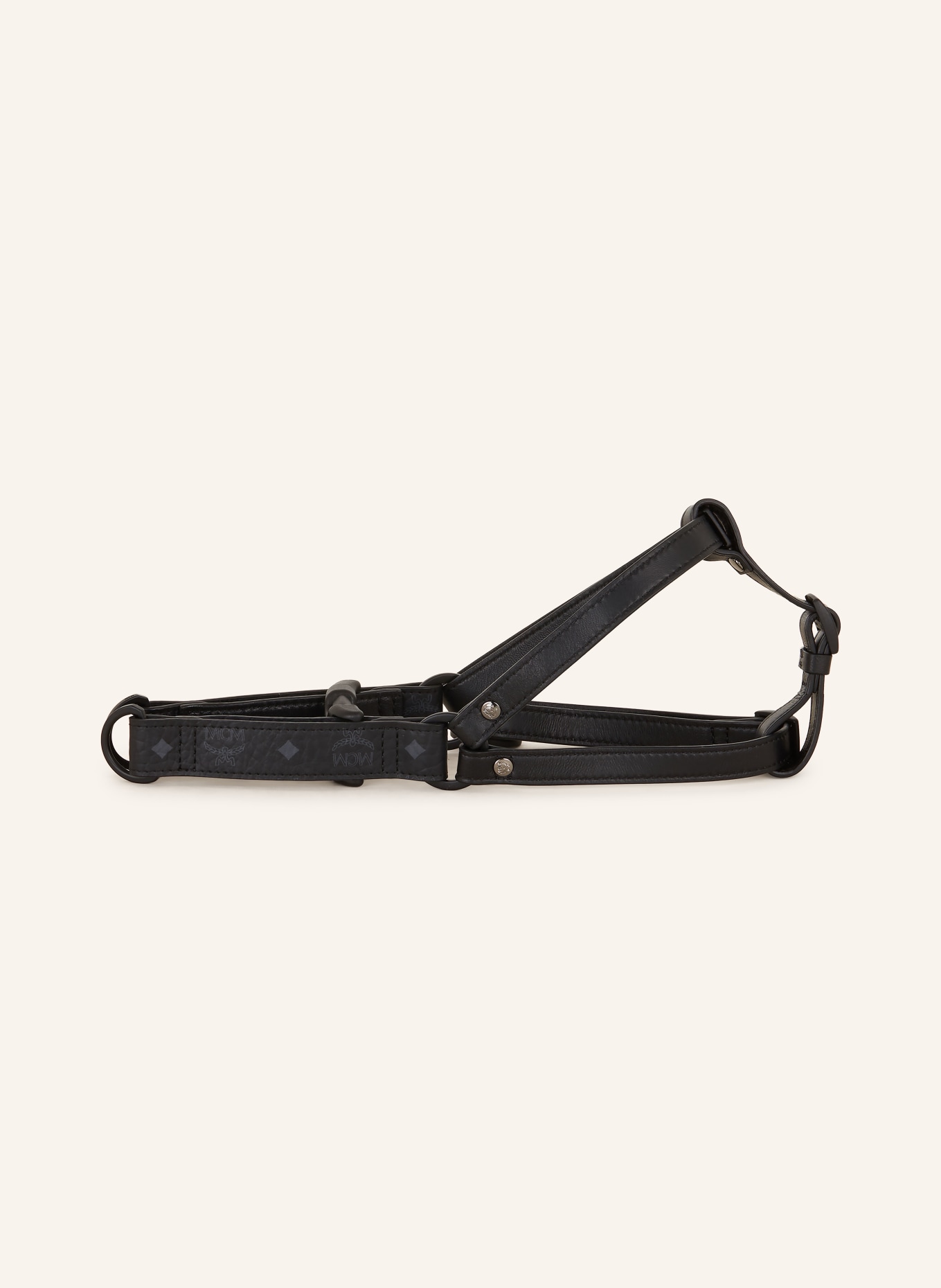 MCM Dog harness: BLACK