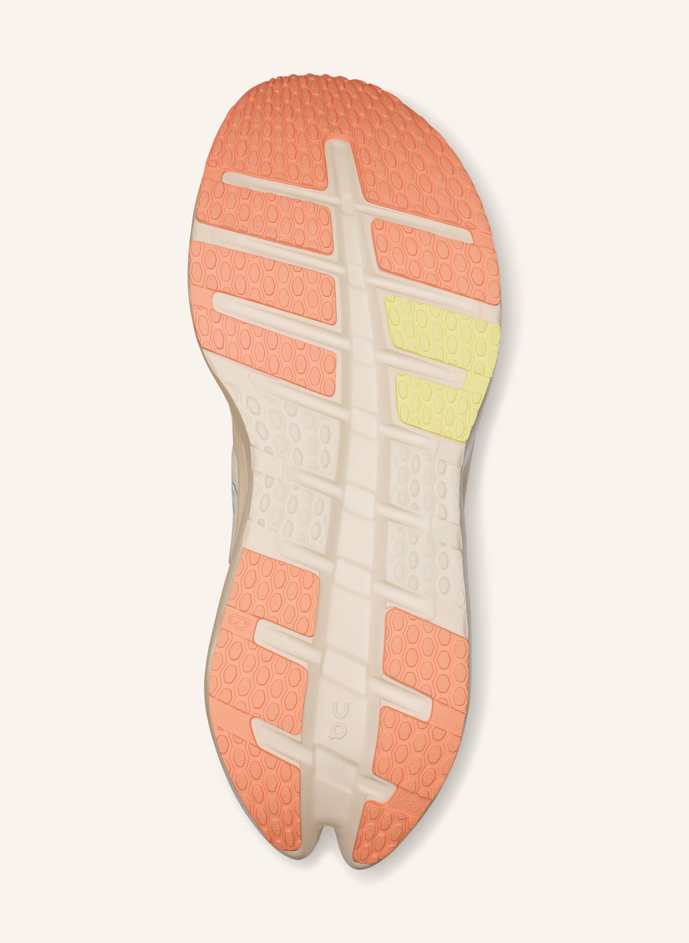 On Buty do biegania CLOUDRUNNER 3: BIAŁY / POMARAŃCZOWY / ŻÓŁTY