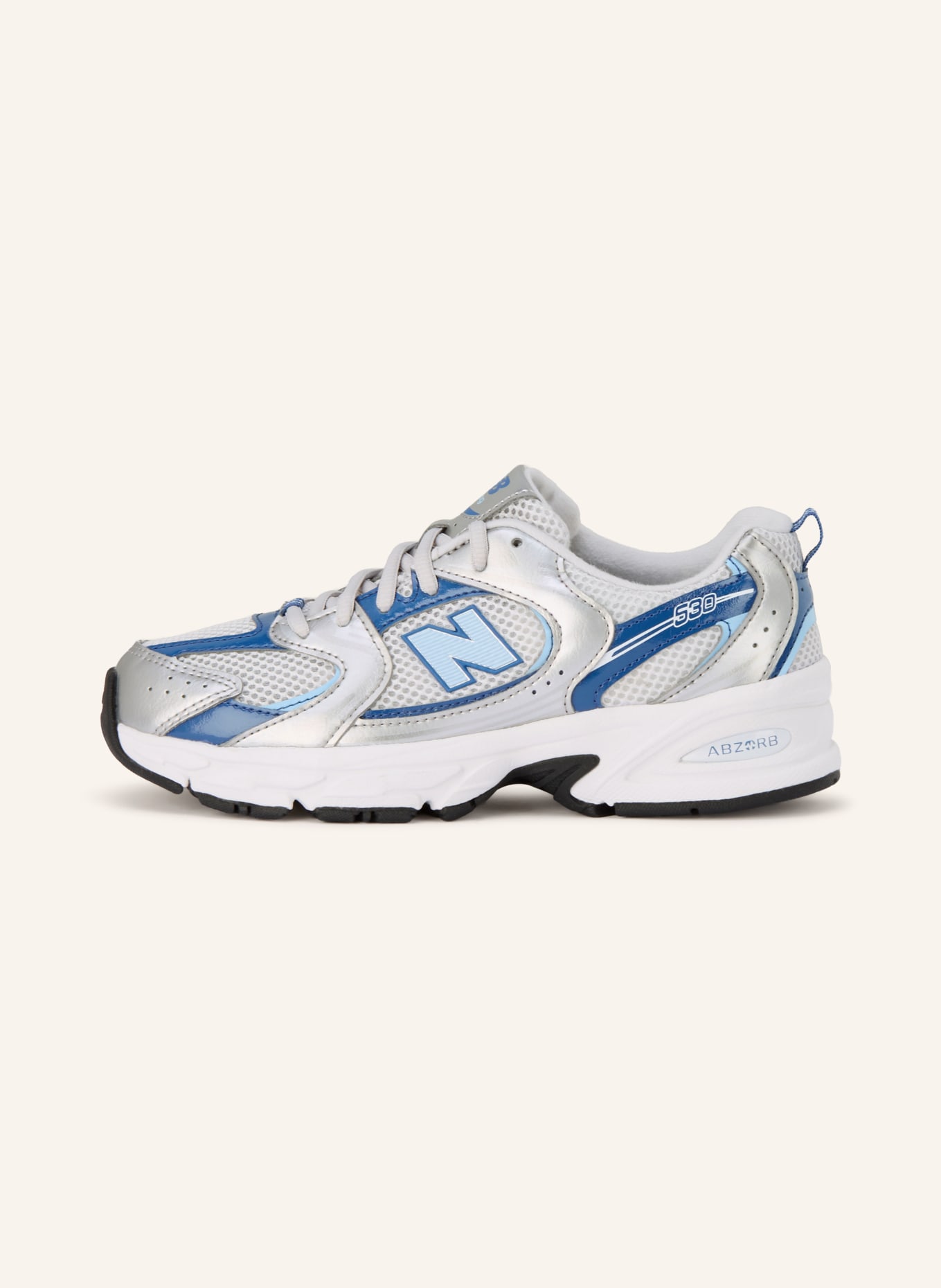 new balance Sneaker 530: SILBER / BLAU / WEISS