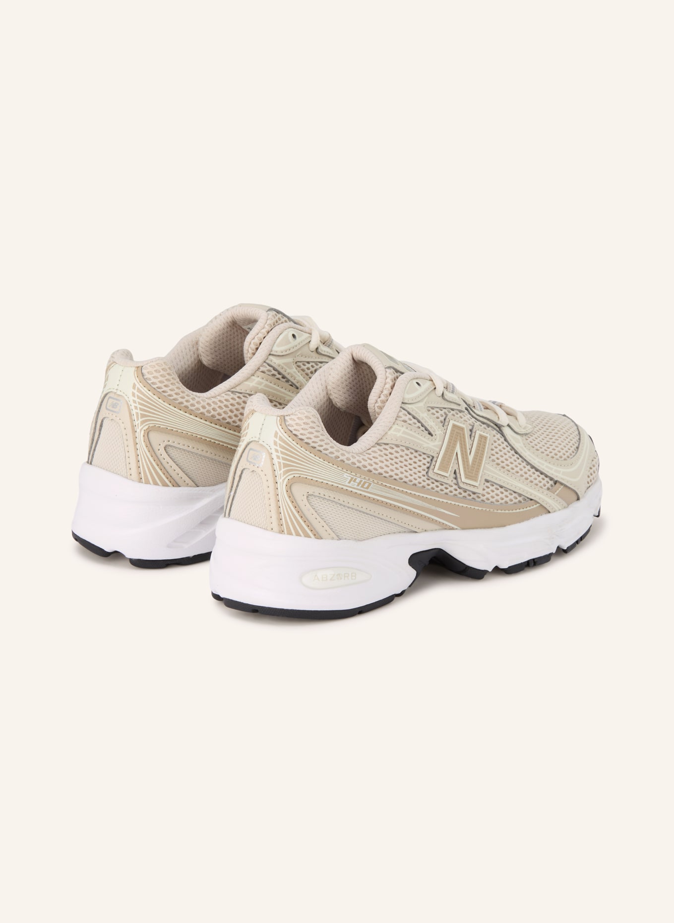new balance Sneaker 740: BEIGE / SILBER / HELLBRAUN