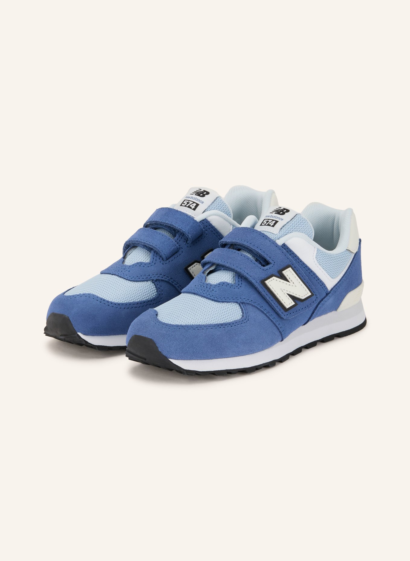 new balance Sneaker 574: BLAU / HELLBLAU / WEISS