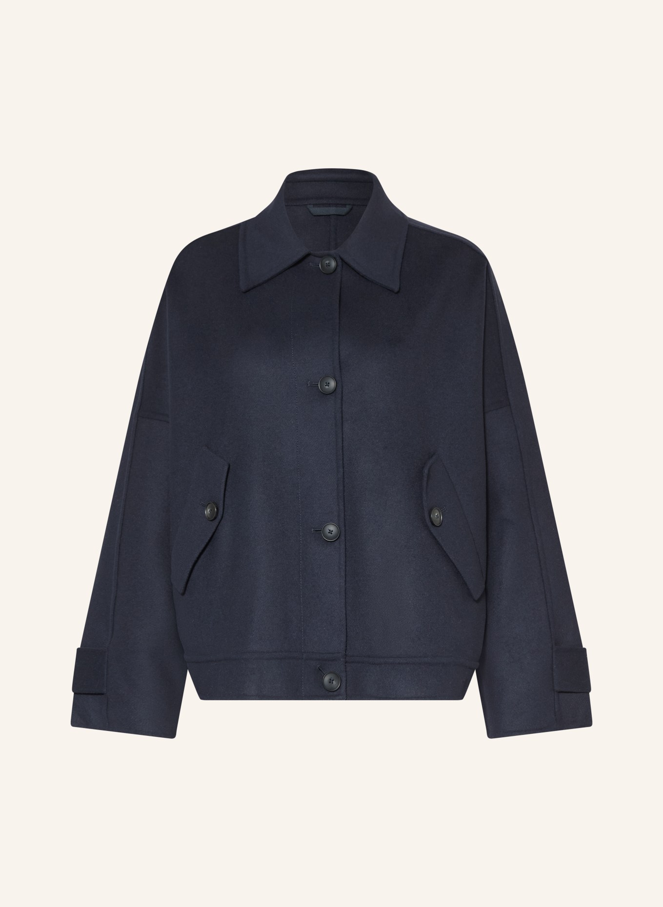 CLOSED jas: DONKERBLAUW