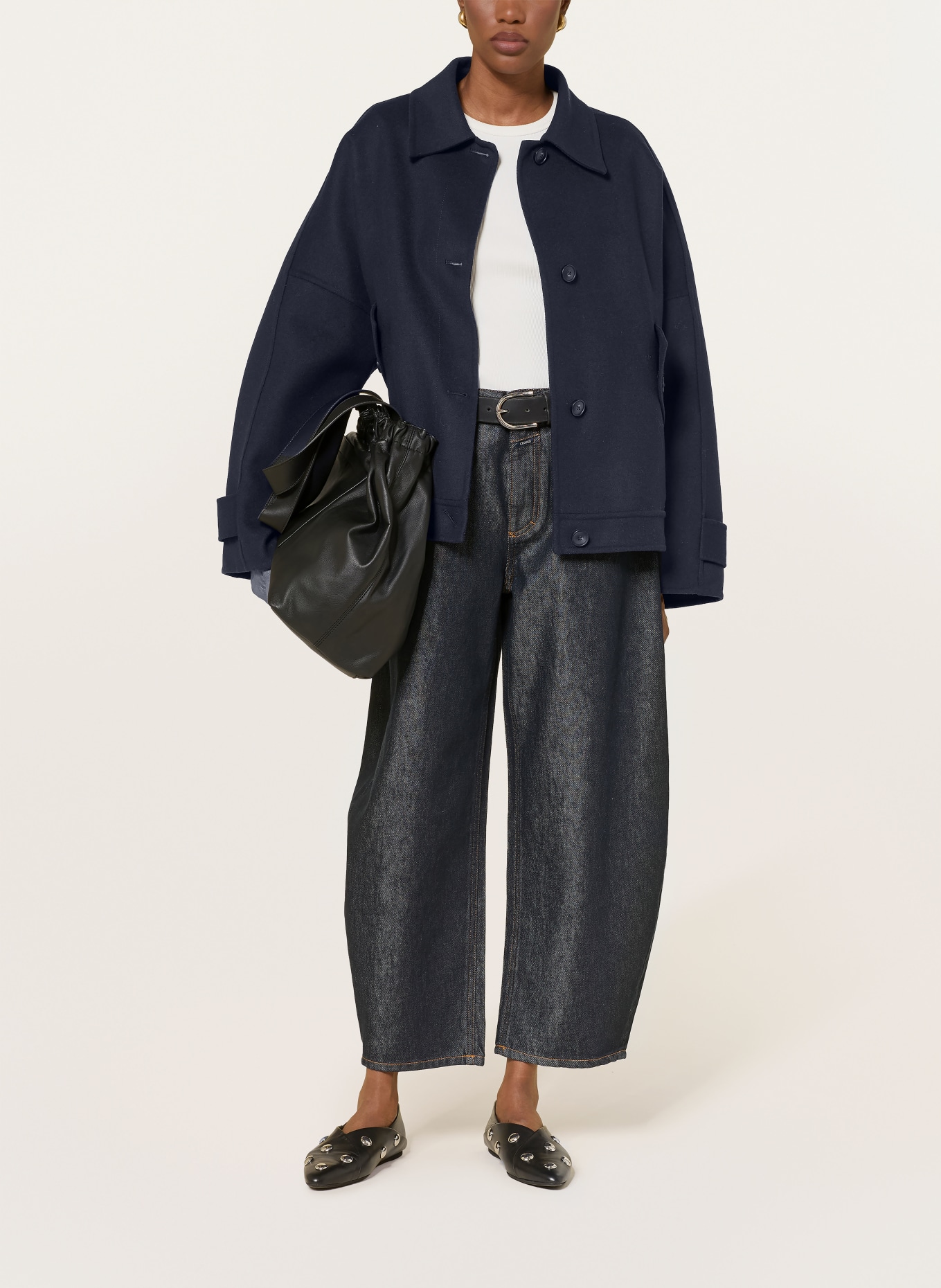 CLOSED jas: DONKERBLAUW