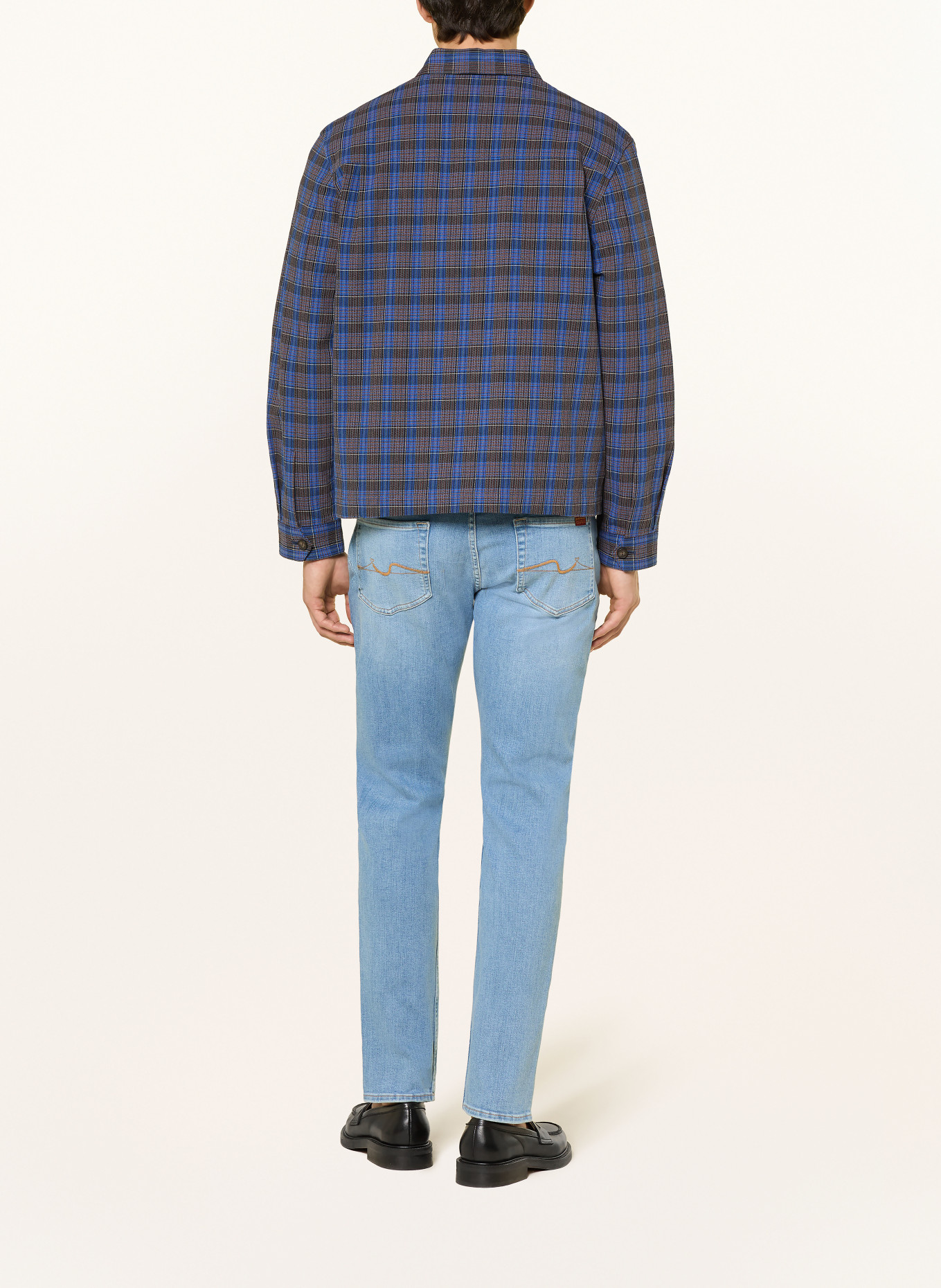 7 for all mankind Džíny SLIMMY TAPERED Skinny Fit: 3LF Light Blue