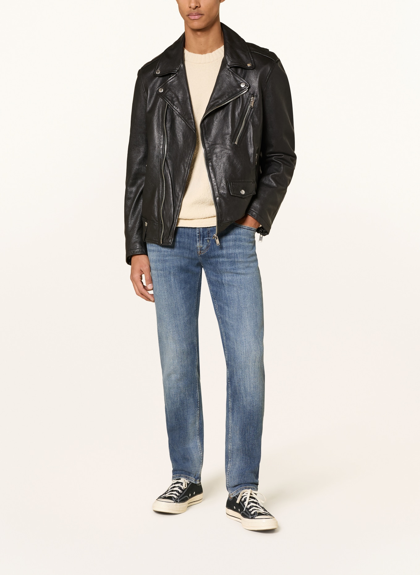 7 for all mankind Jeans SLIMMY TAPERED Skinny Fit: 3LU Mid Blue