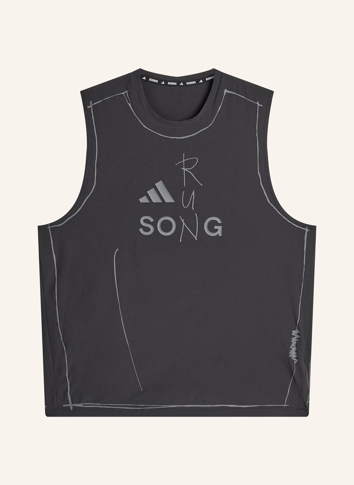 adidas Lauftop ADI356 SONG FOR THE MUTE: BLACK