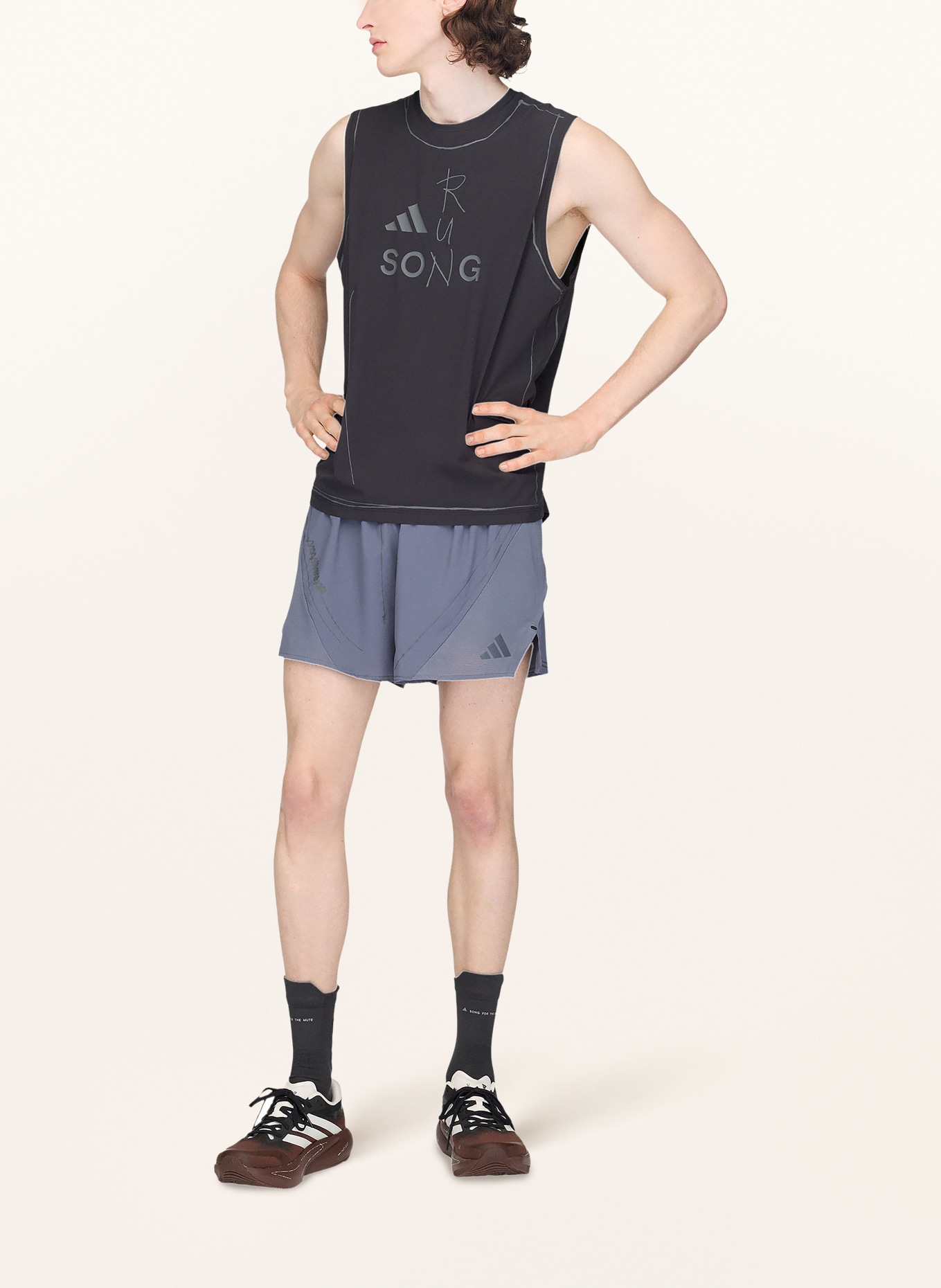 adidas Lauftop ADI356 SONG FOR THE MUTE: BLACK