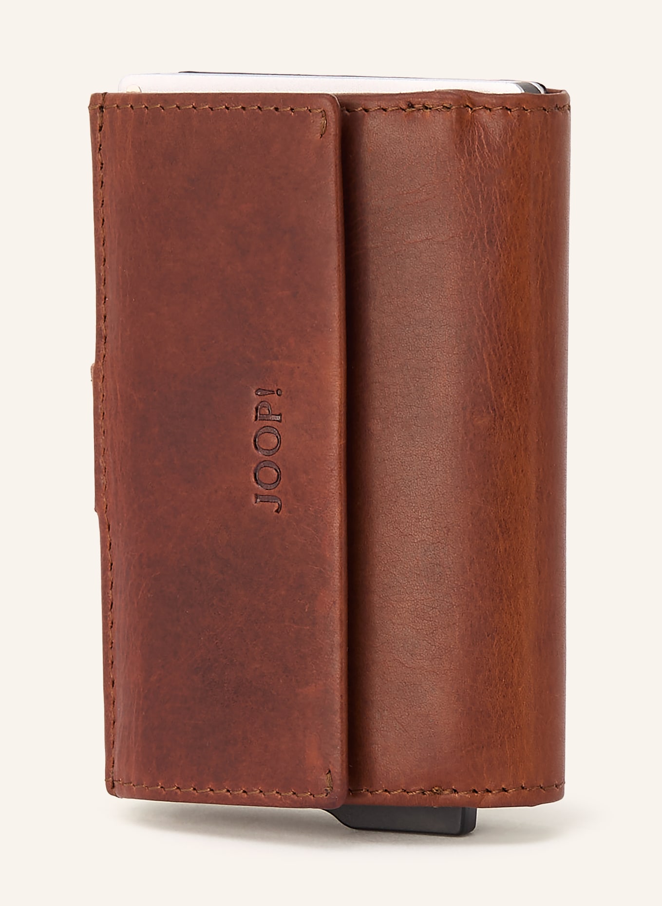 JOOP! Geldbörse CERRATANO C-THREE E-CAGE: BRAUN