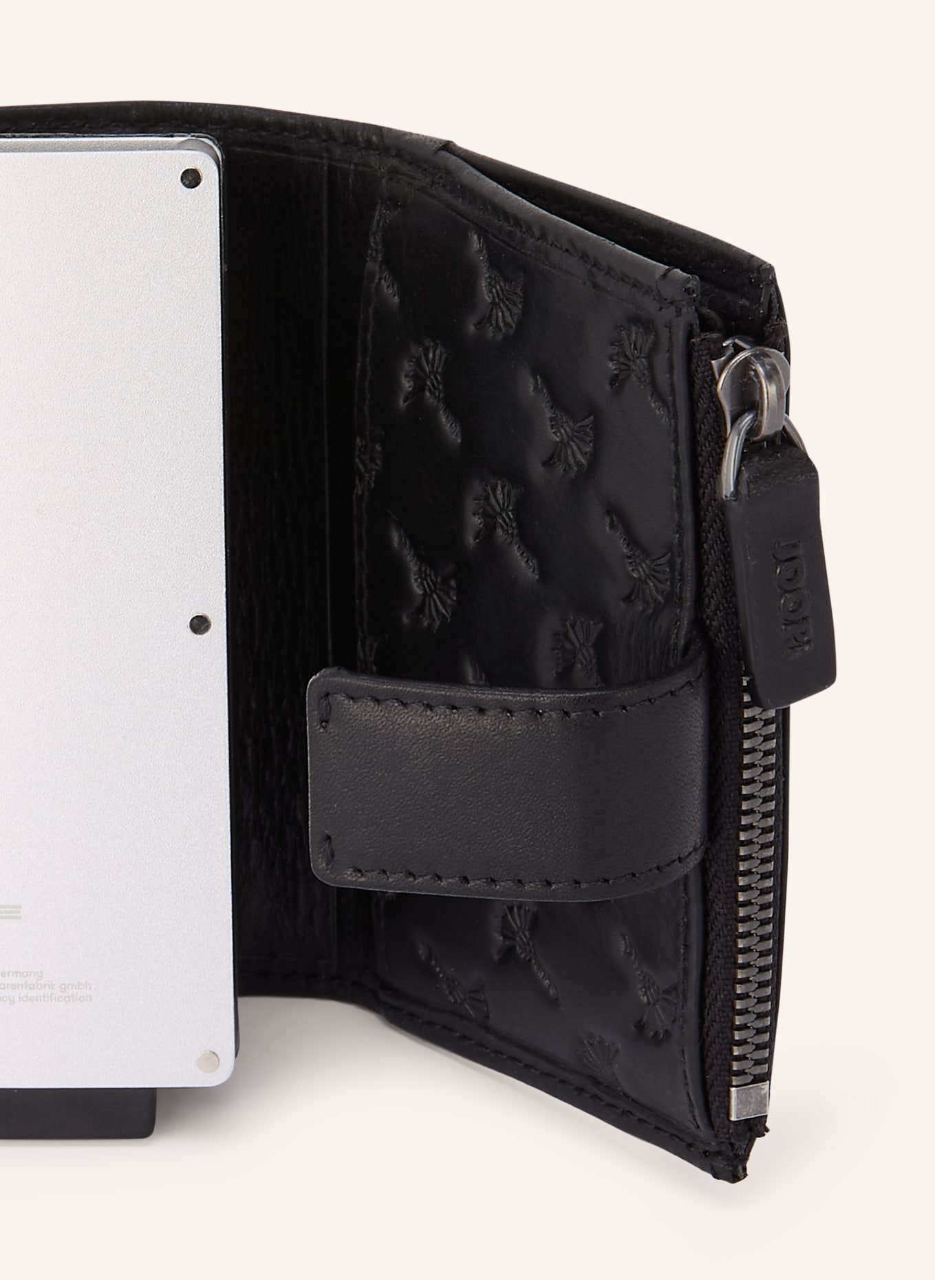 JOOP! Kartenetui CERRATANO C-FOUR E-CAGE: SCHWARZ