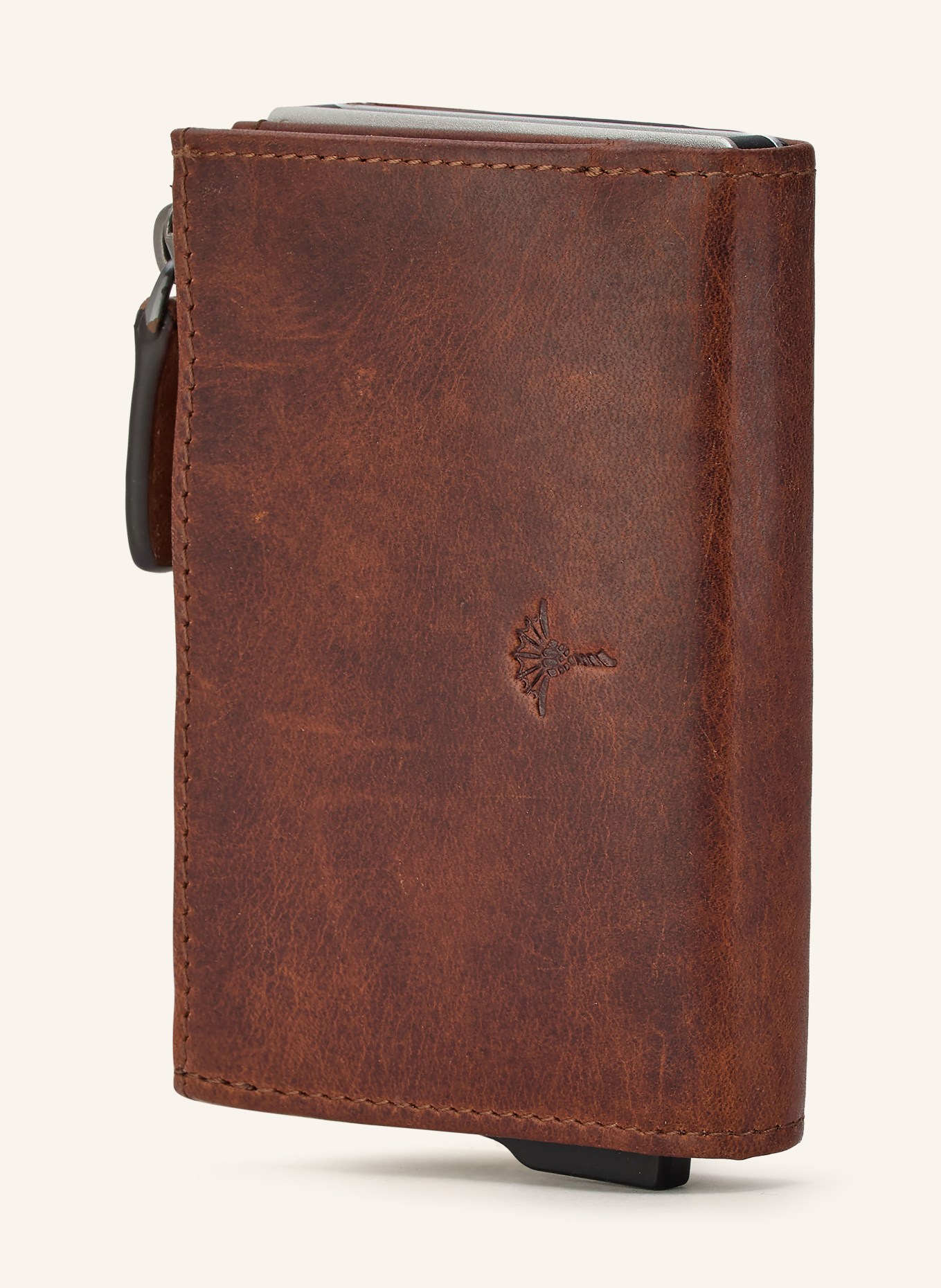 JOOP! Kartenetui CERRATANO C-FOUR E-CAGE: BRAUN