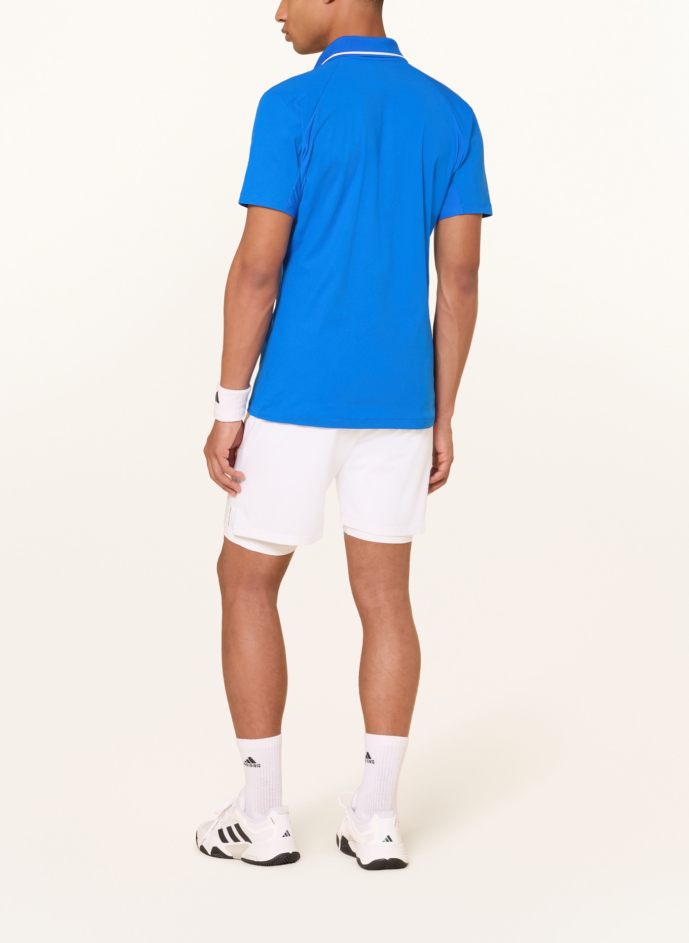 adidas 2-in-1-Tennisshorts TENNIS CLIMACOOL: WEISS / SCHWARZ