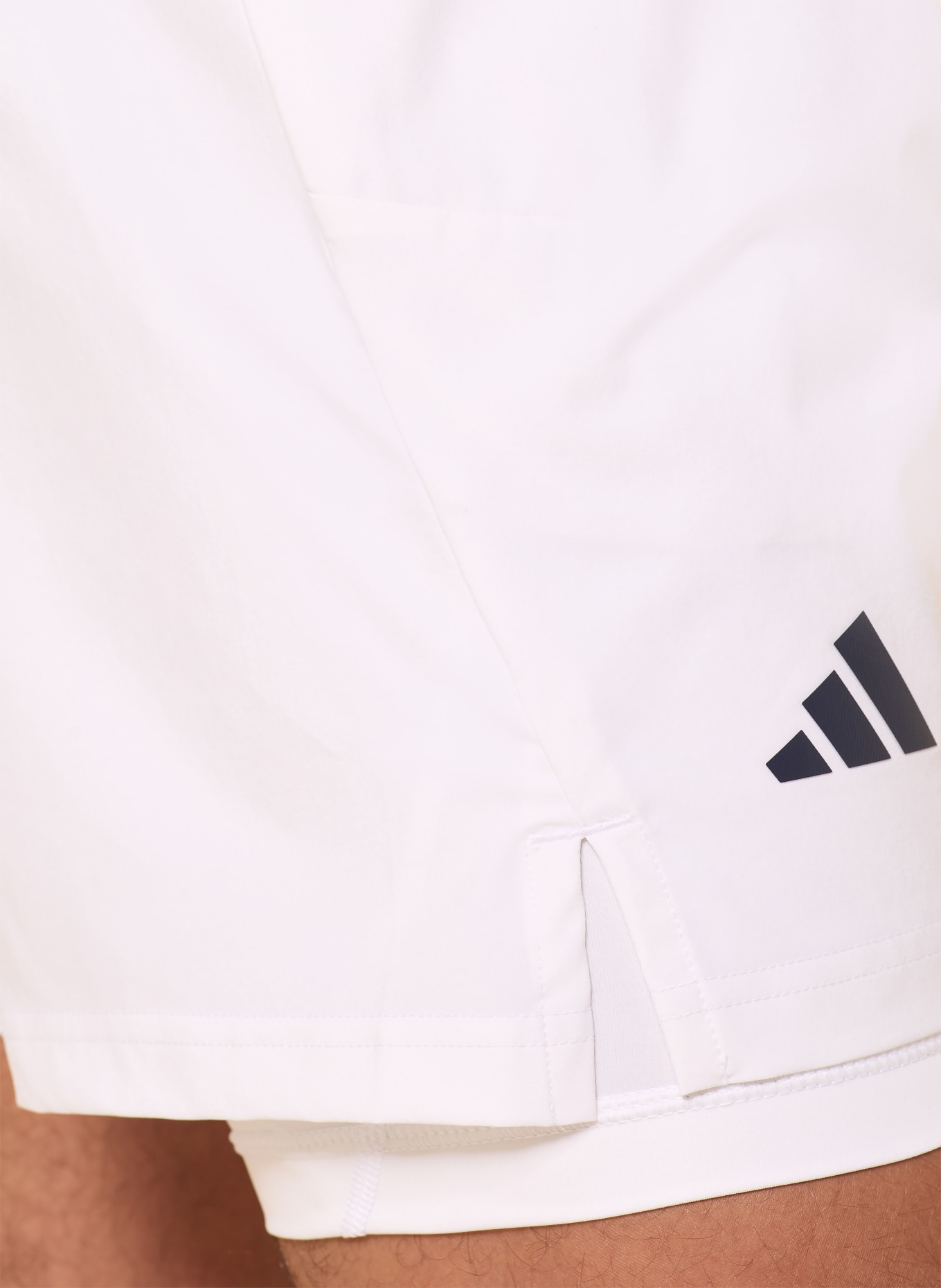 adidas 2-in-1-Tennisshorts TENNIS CLIMACOOL: WEISS / SCHWARZ