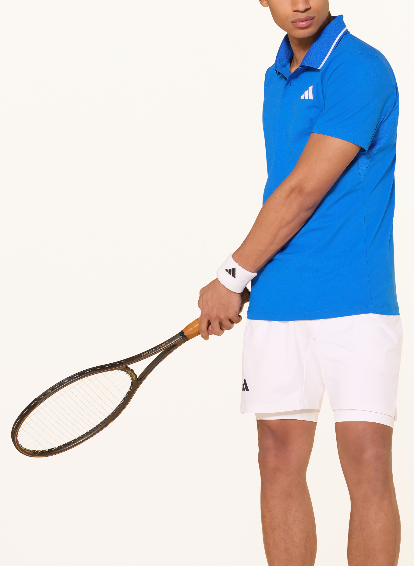 adidas 2-in-1-Tennisshorts TENNIS CLIMACOOL: WEISS / SCHWARZ