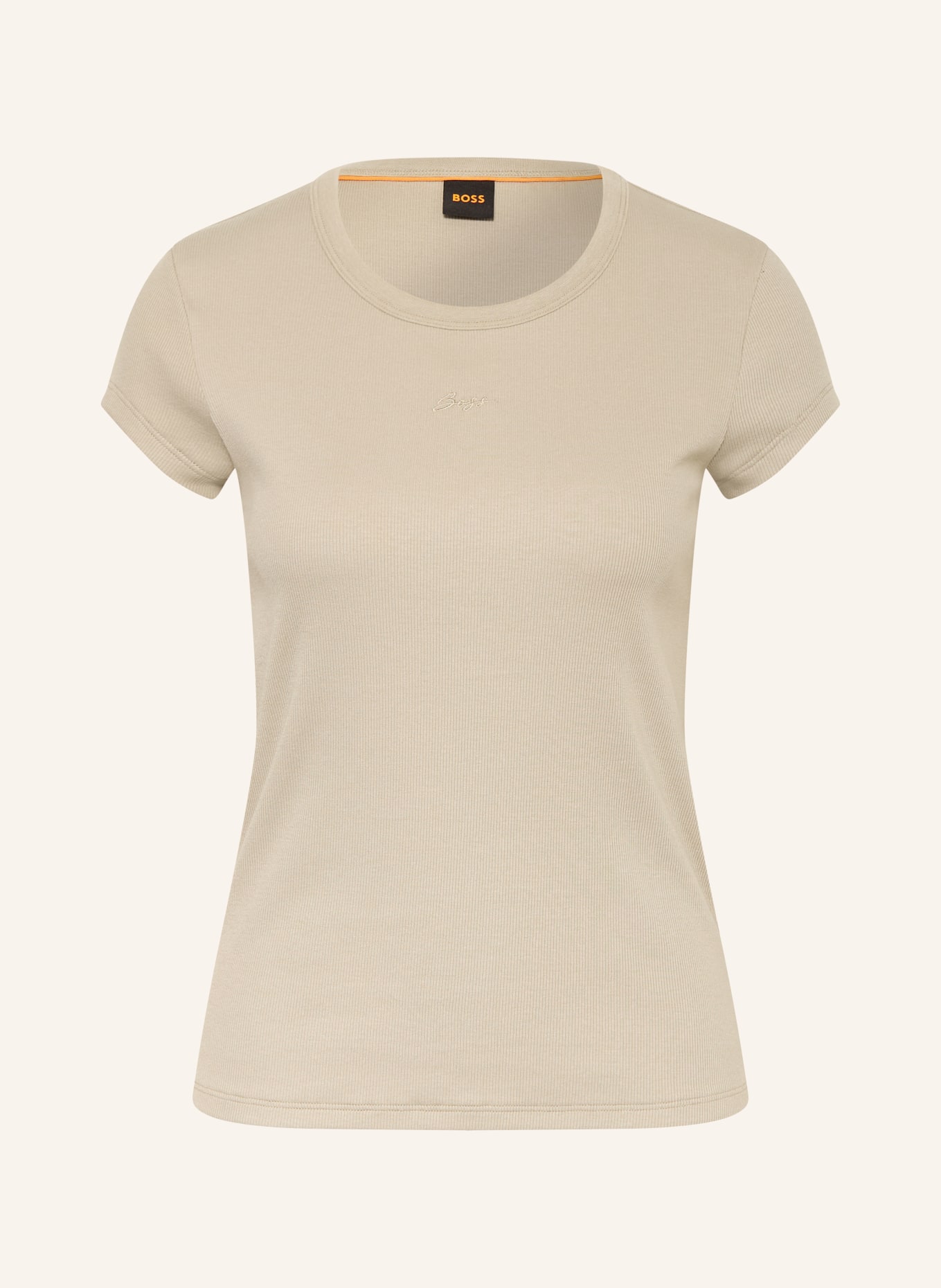 BOSS Tricou ECUTE: VERDE DESCHIS