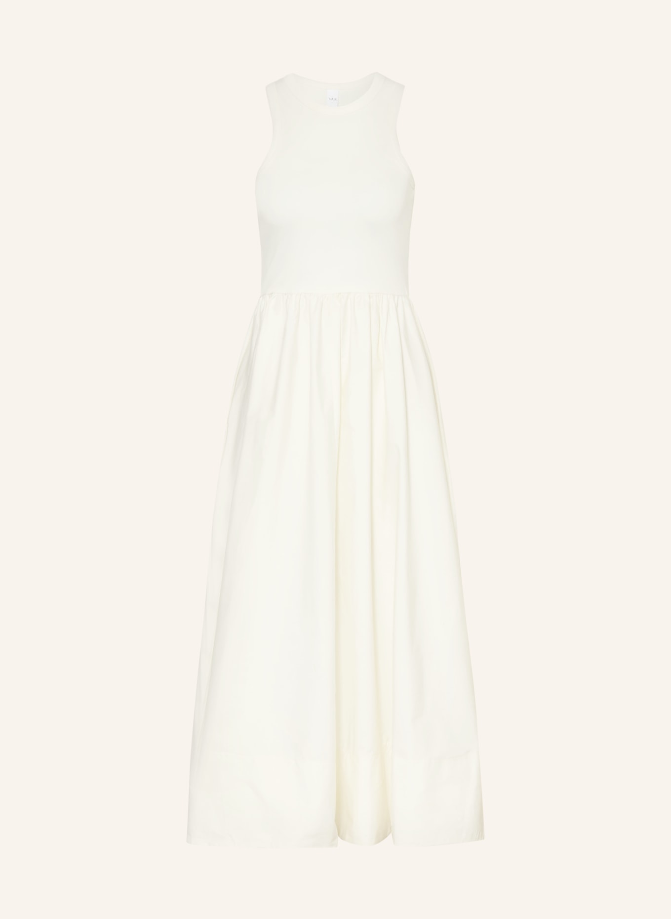 Y.A.S. Kleid im Materialmix: WEISS