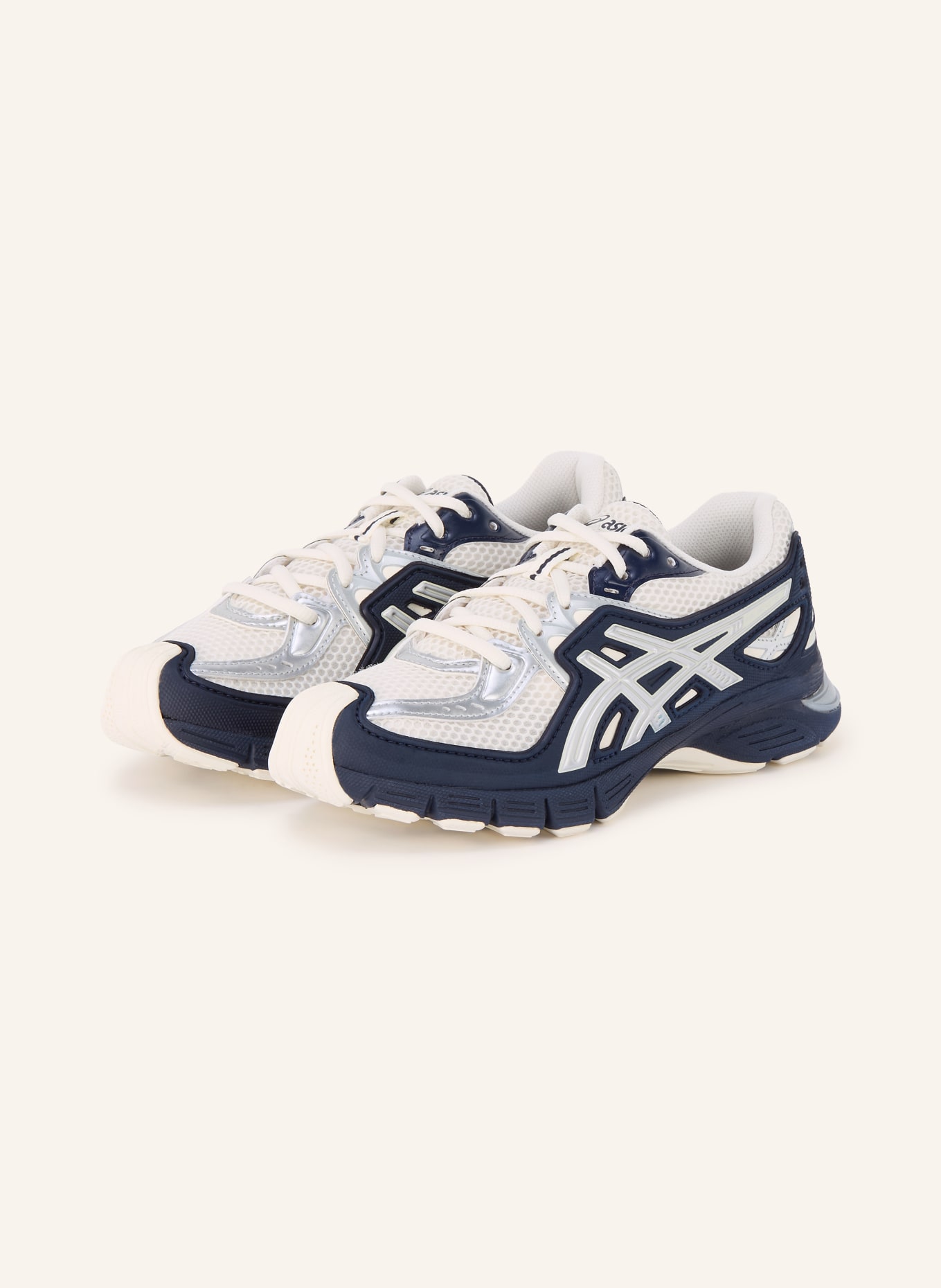 ASICS GEL-SD-LYTE sneaker: CREAM / SILVER / DARK BLUE