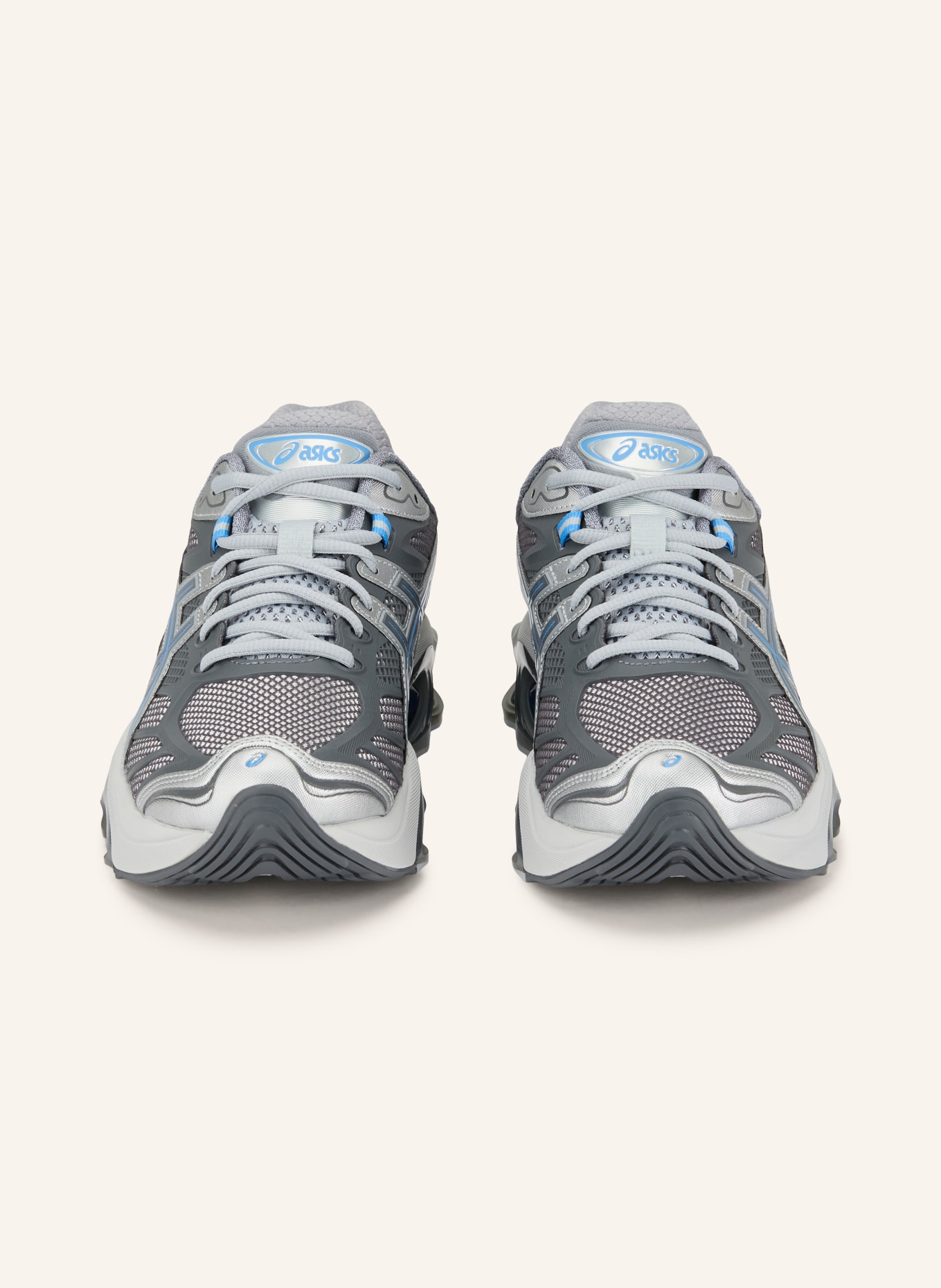 ASICS GEL-KINETIC 2.0 Sneakers: DARK GRAY / SILVER / BLUE
