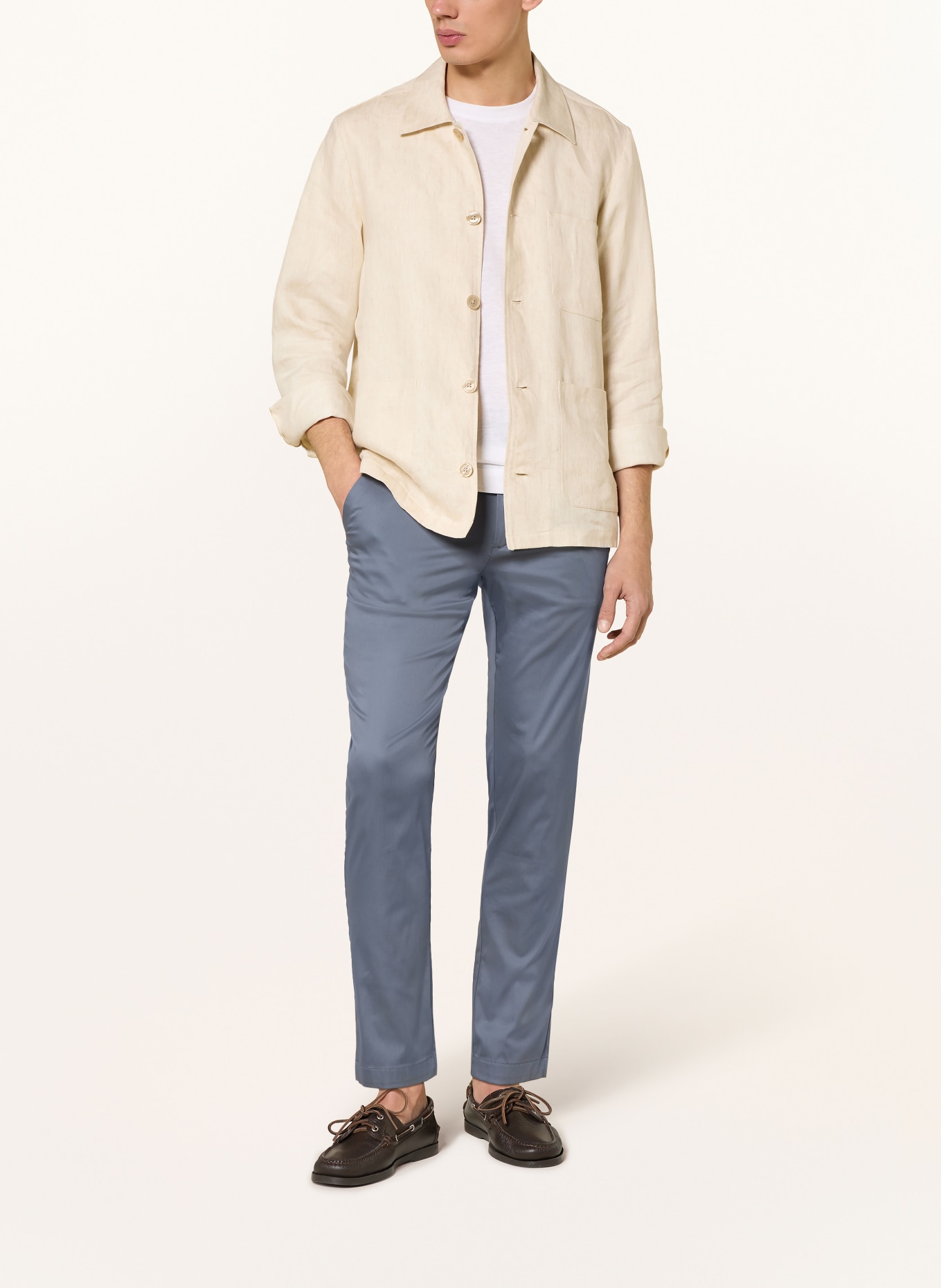 BOSS KAITON slim fit chino pants: DARK BLUE