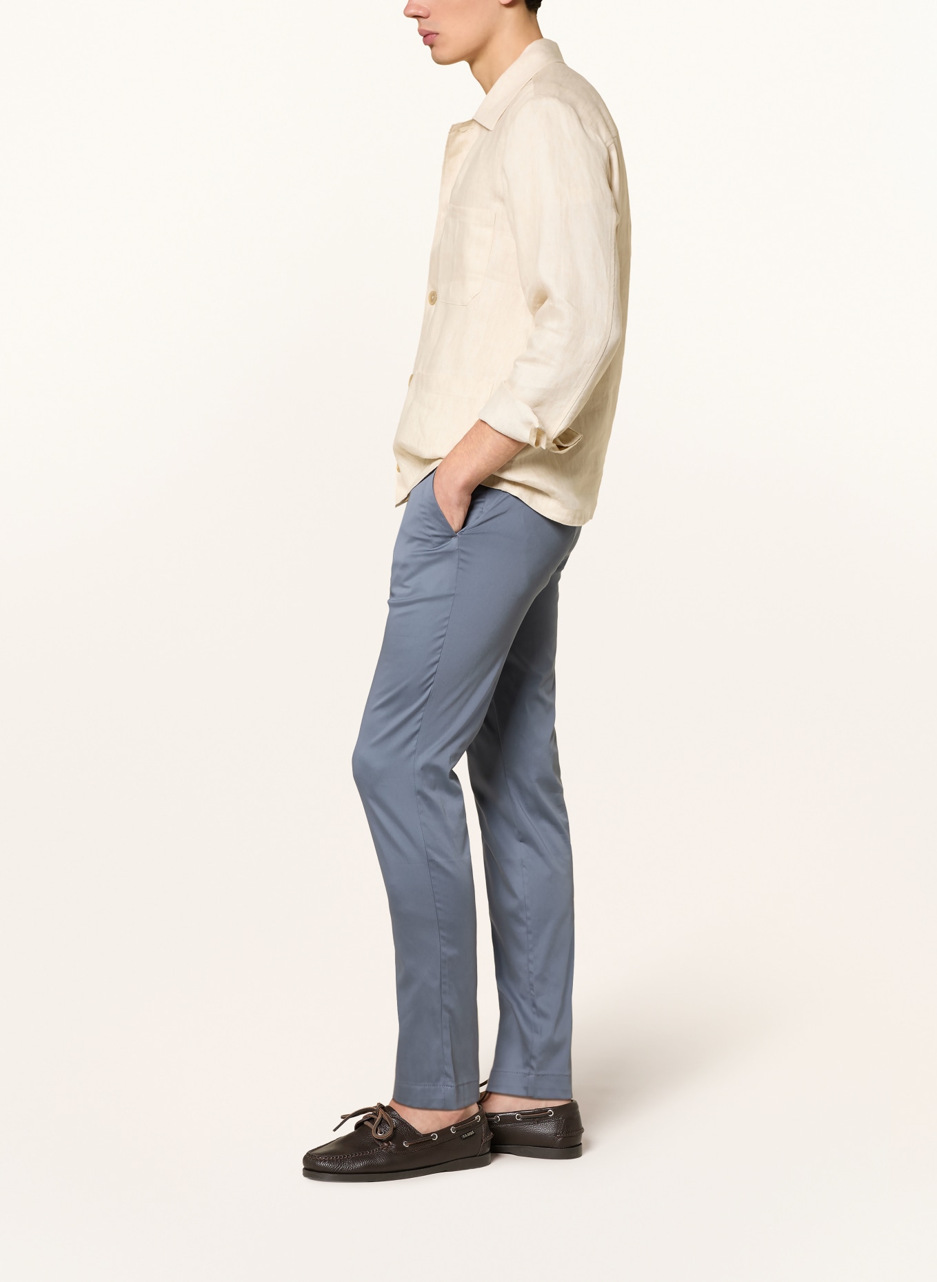 BOSS KAITON slim fit chino pants: DARK BLUE