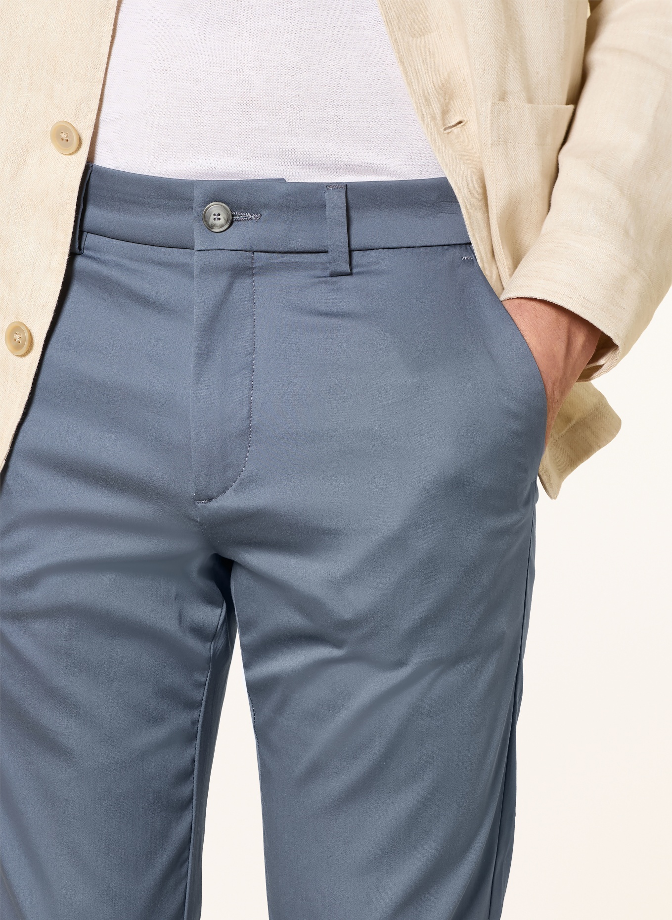 BOSS KAITON slim fit chino pants: DARK BLUE