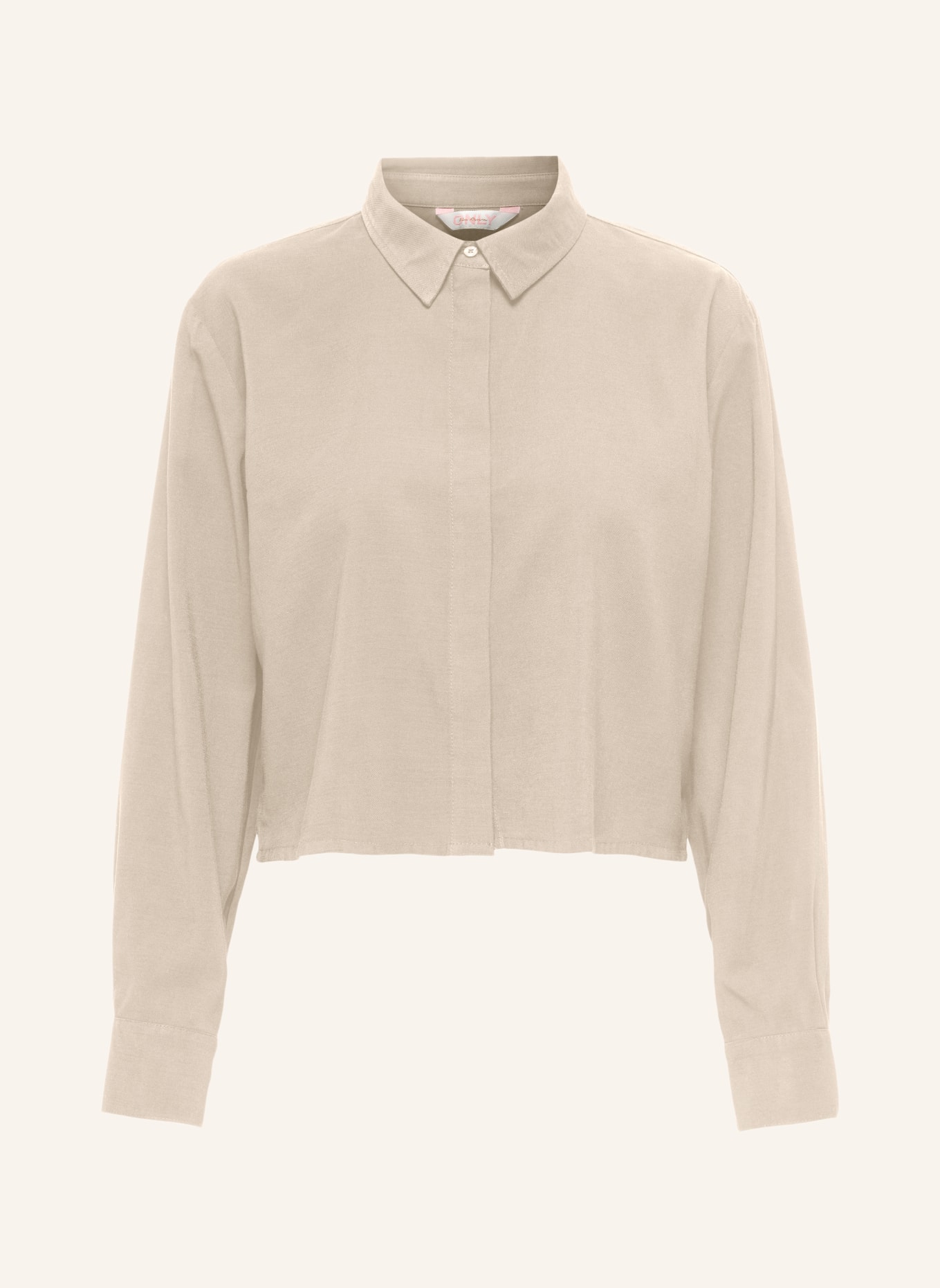 ONLY overhemdblouse: LICHTBRUIN