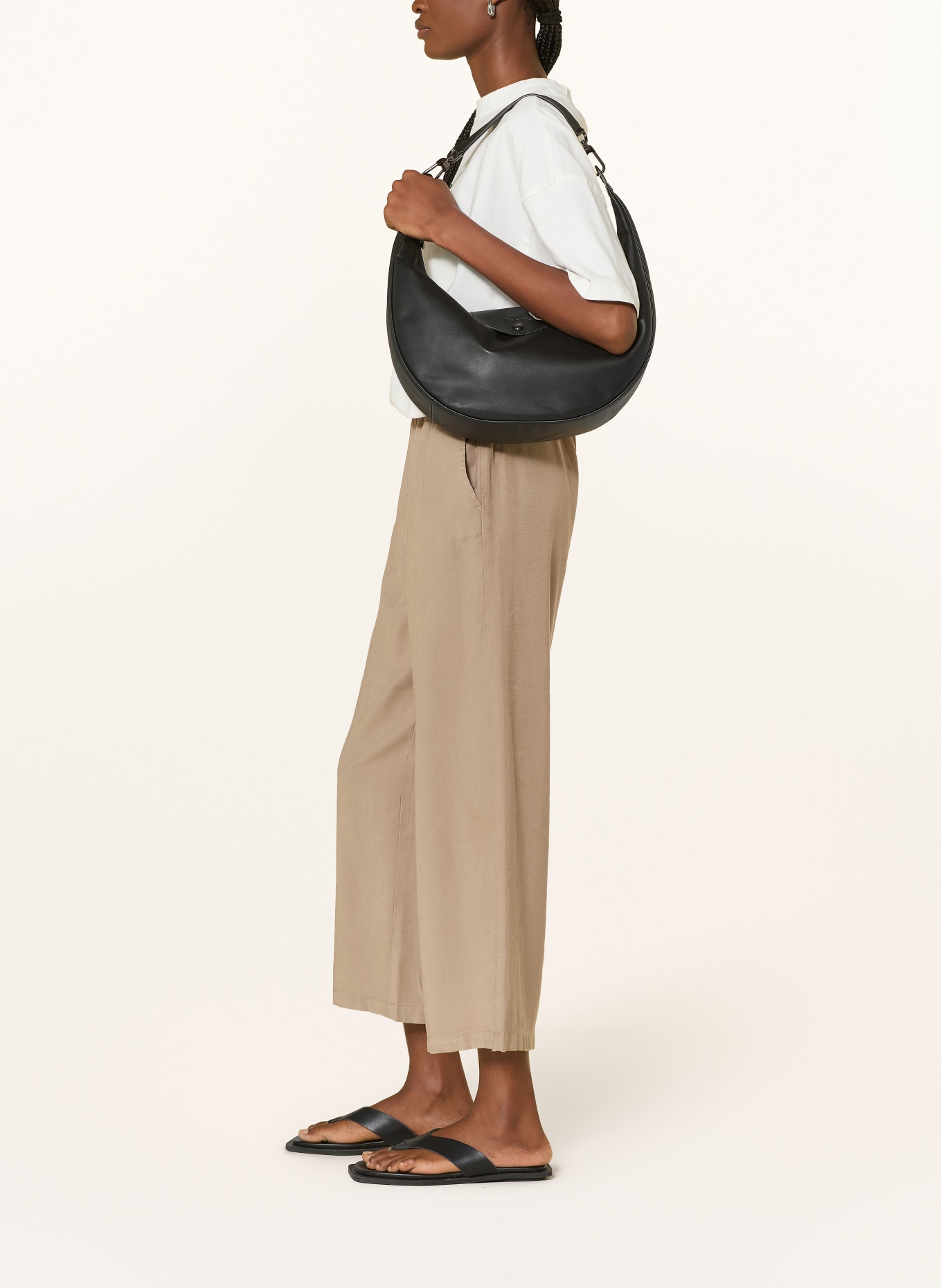 ONLY kalhoty: ČERNOŠEDÁ