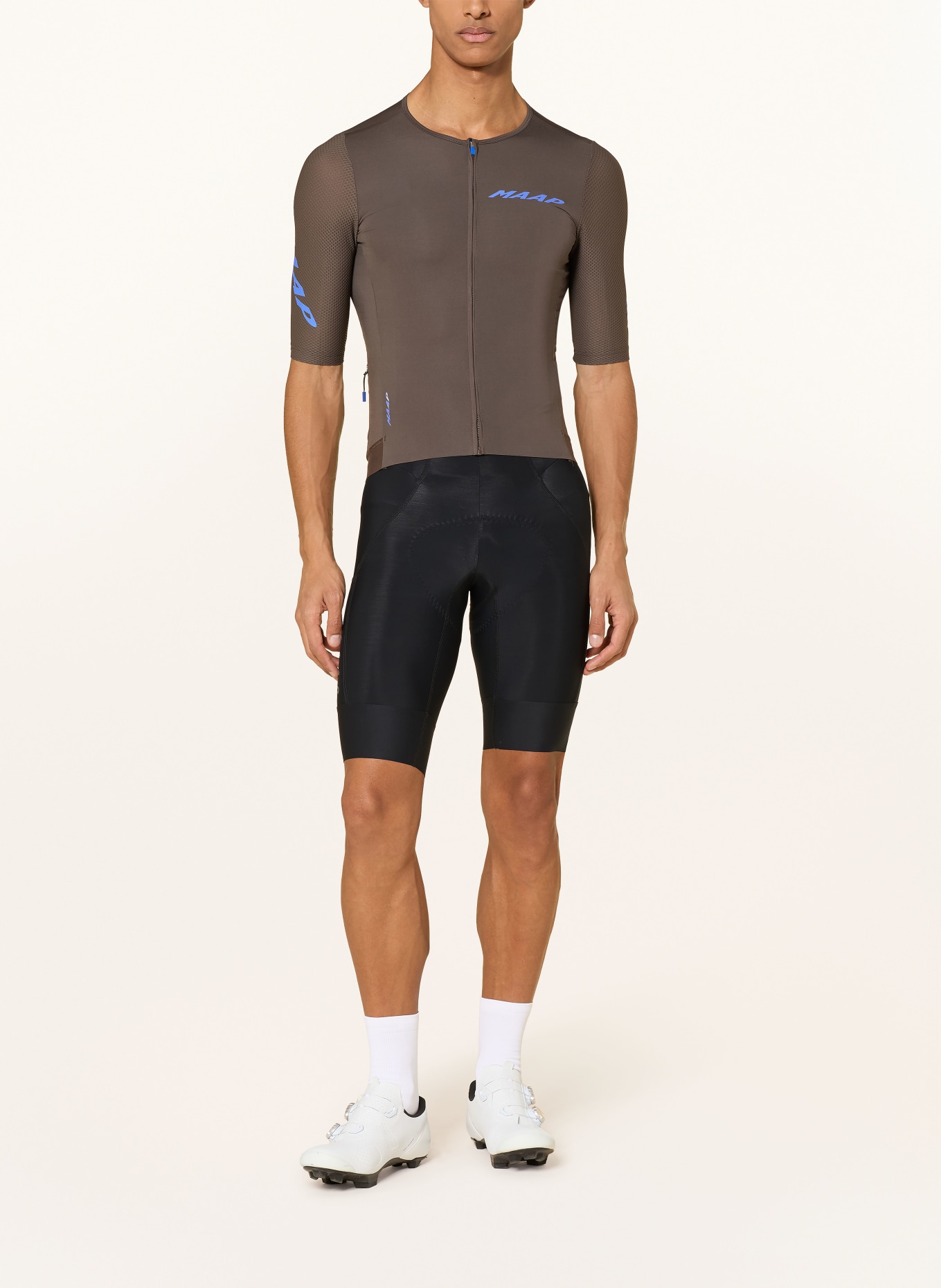 MAAP Koszulka kolarska EMERGE: CZIEMNOSZARY / NIEBIESKI