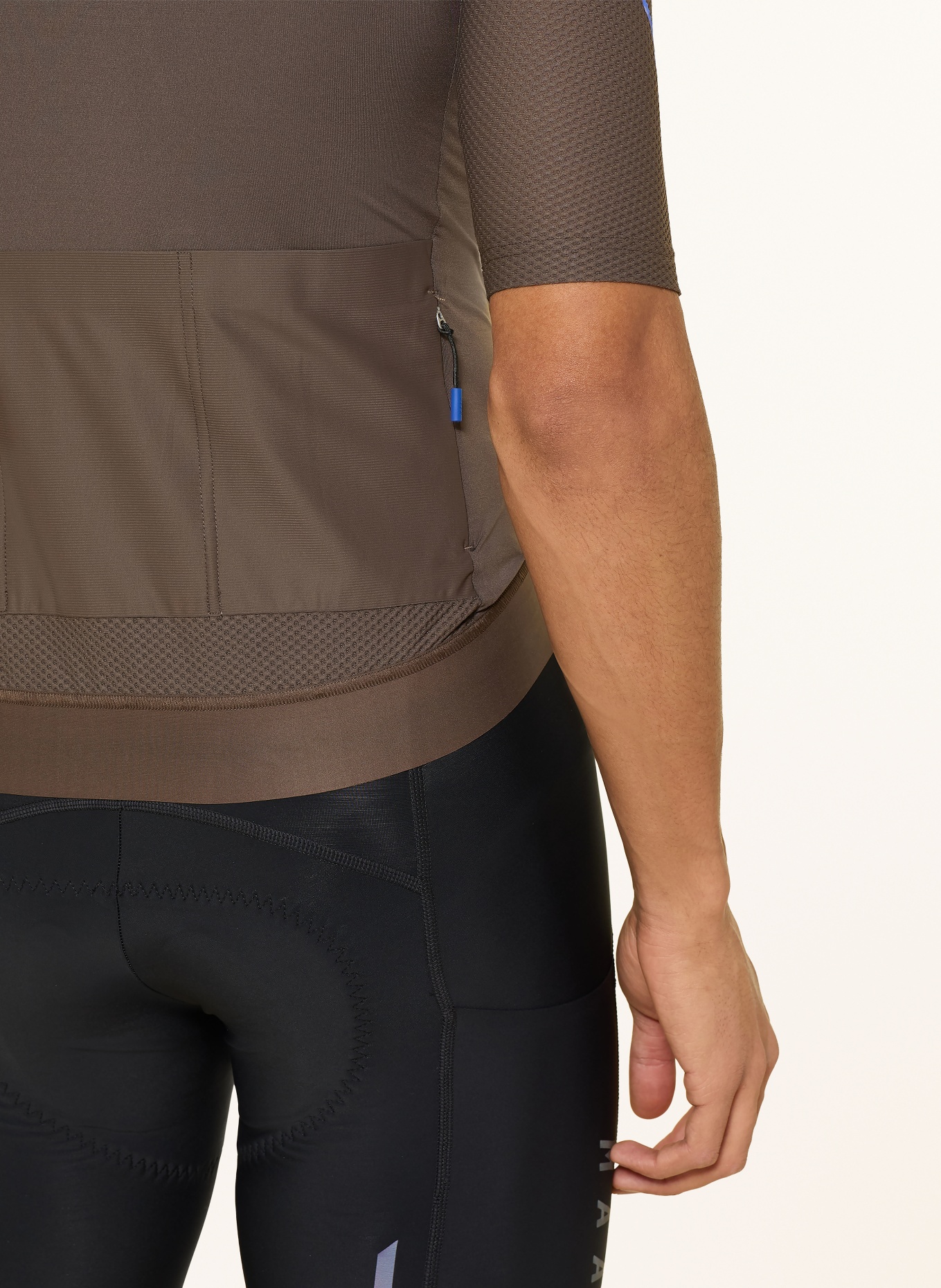 MAAP Koszulka kolarska EMERGE: CZIEMNOSZARY / NIEBIESKI