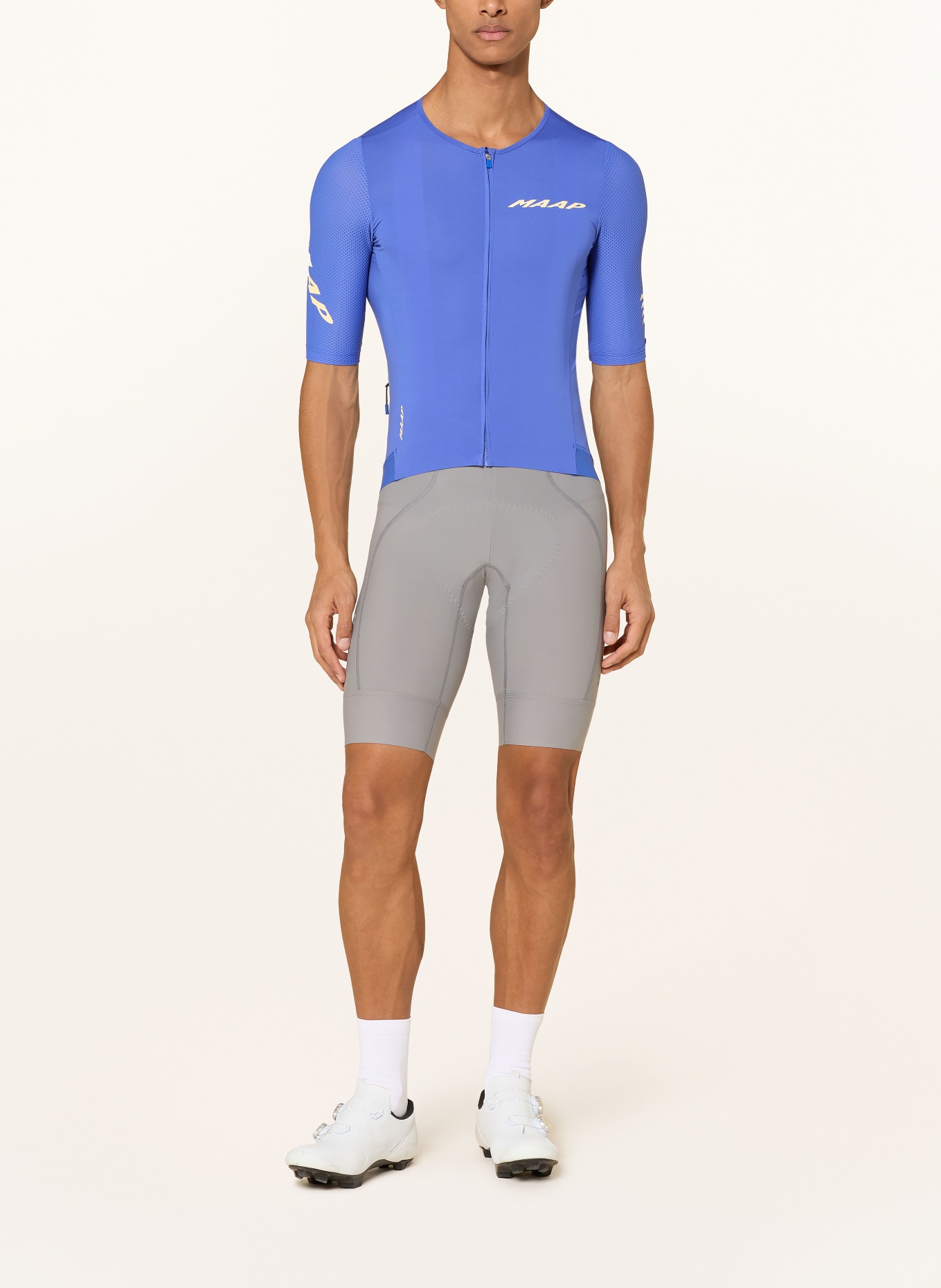 MAAP Koszulka kolarska EMERGE: NIEBIESKI / KREMOWY