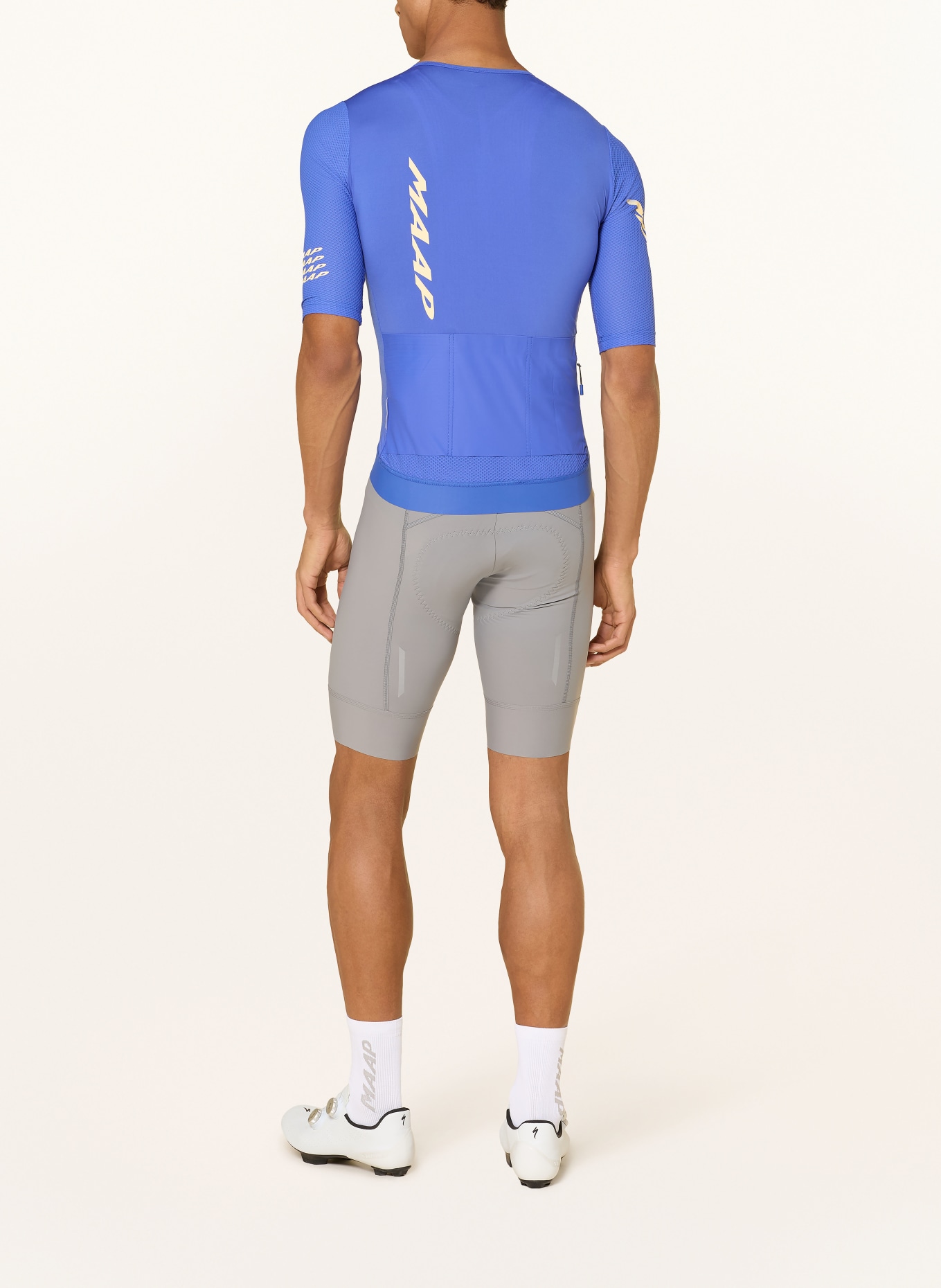 MAAP Koszulka kolarska EMERGE: NIEBIESKI / KREMOWY