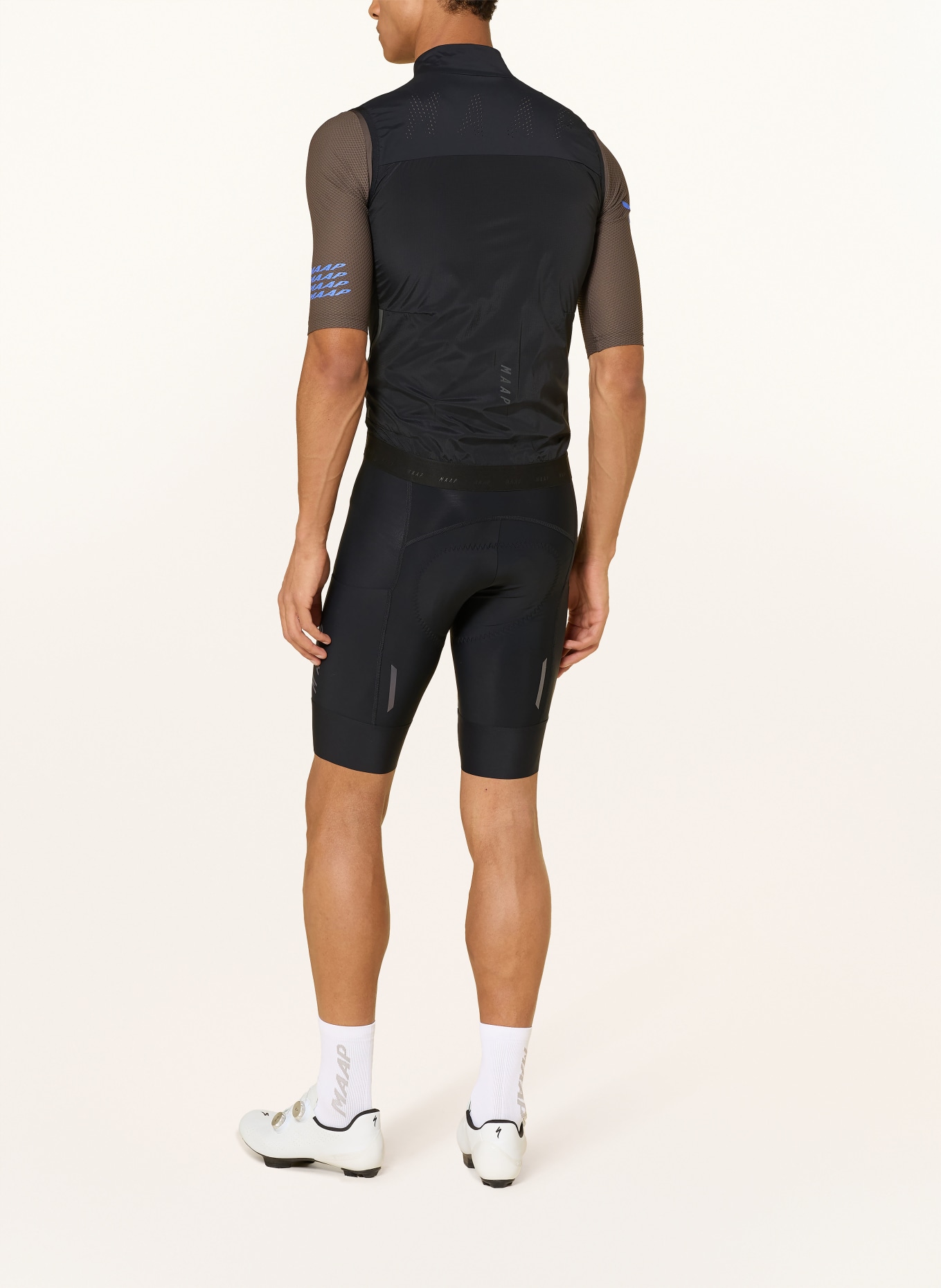 MAAP FLOW Cycling Vest: BLACK / GRAY