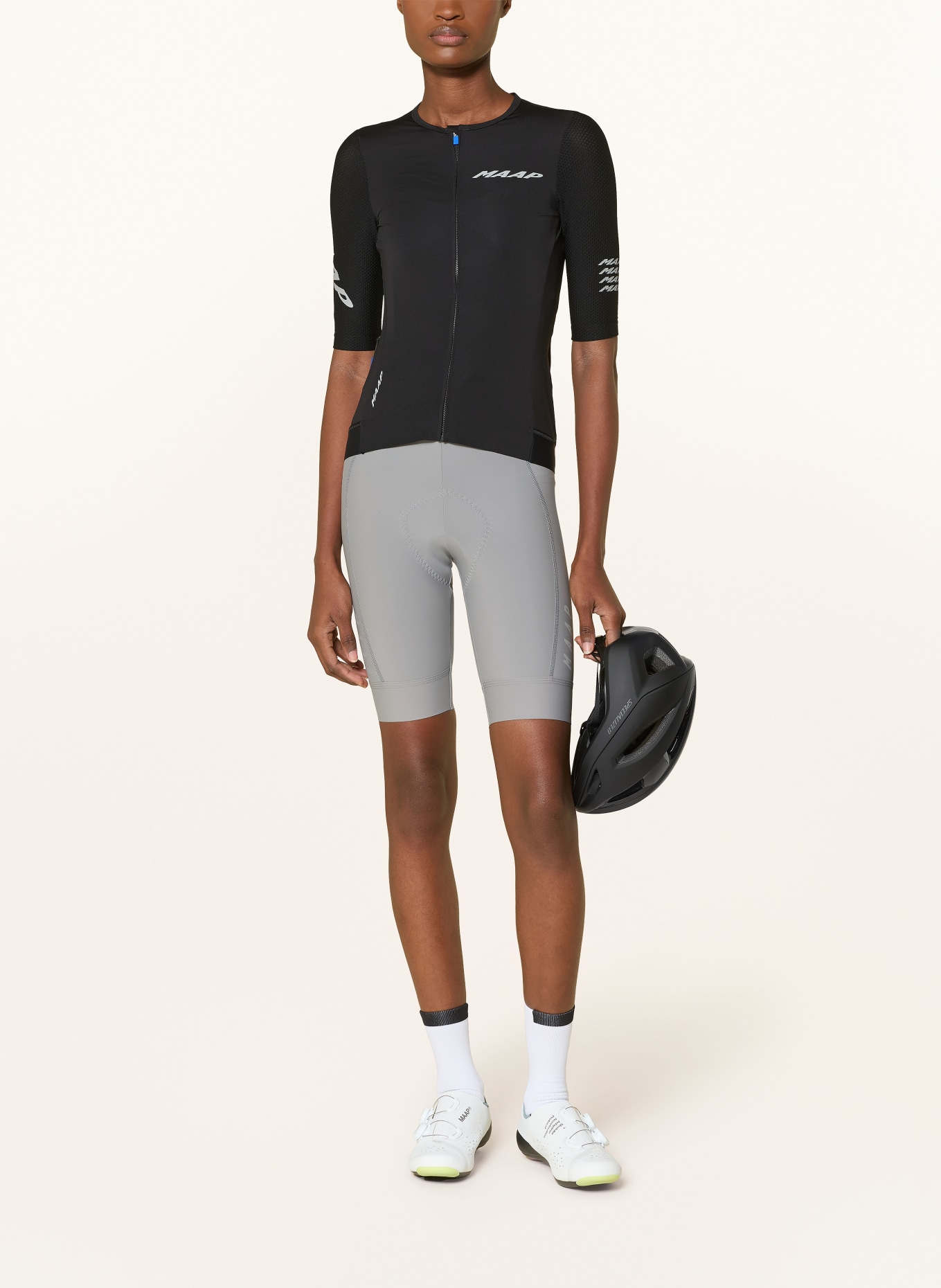 MAAP Fietsshirt EMERGE JERSEY: ZWART