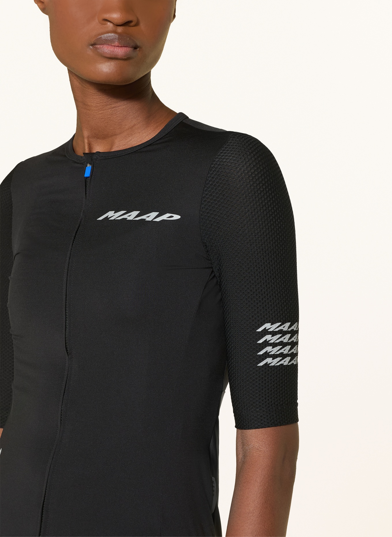 MAAP Fietsshirt EMERGE JERSEY: ZWART