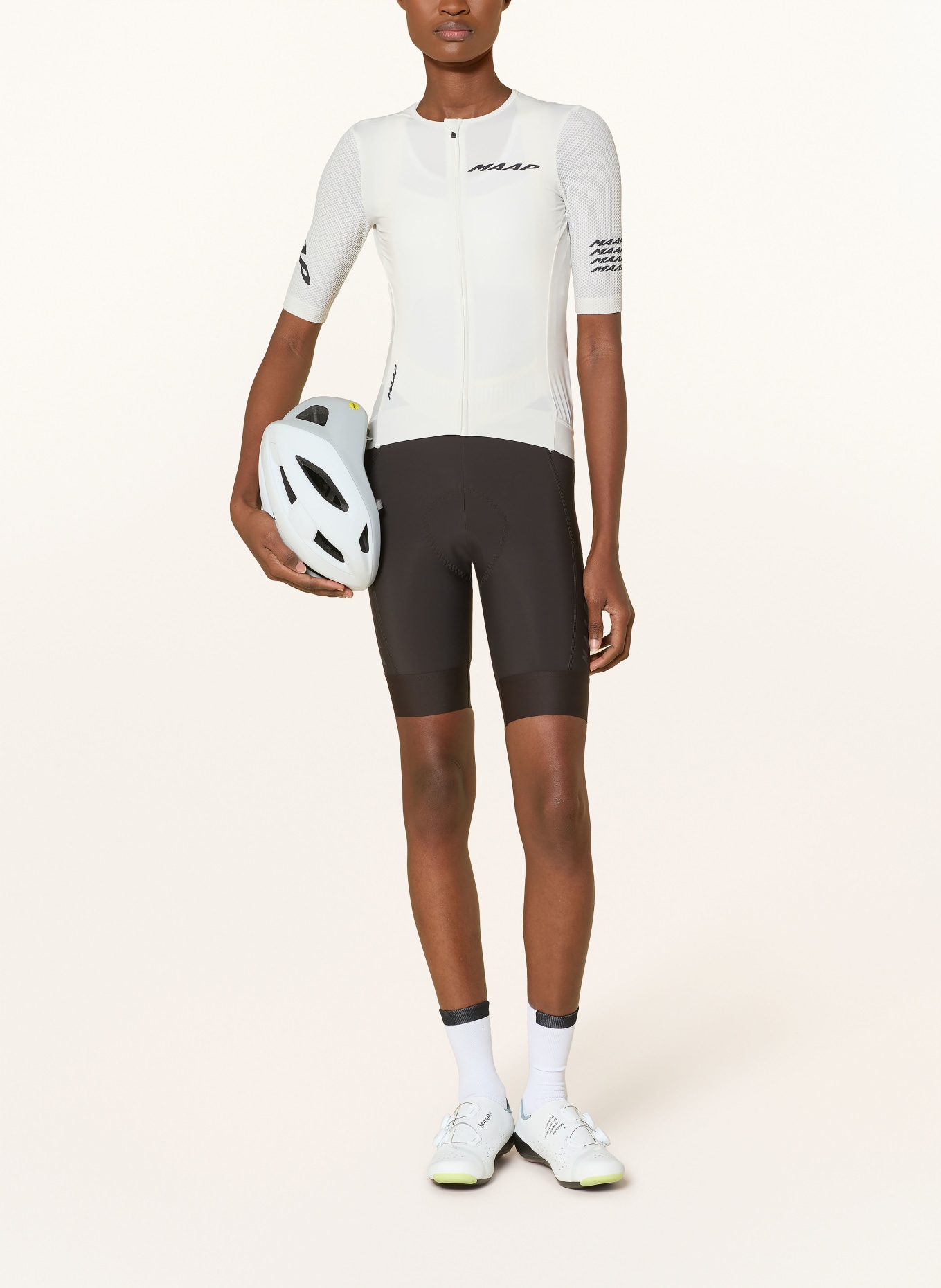 MAAP Maillot de cyclisme EMERGE JERSEY: GRIS CLAIR