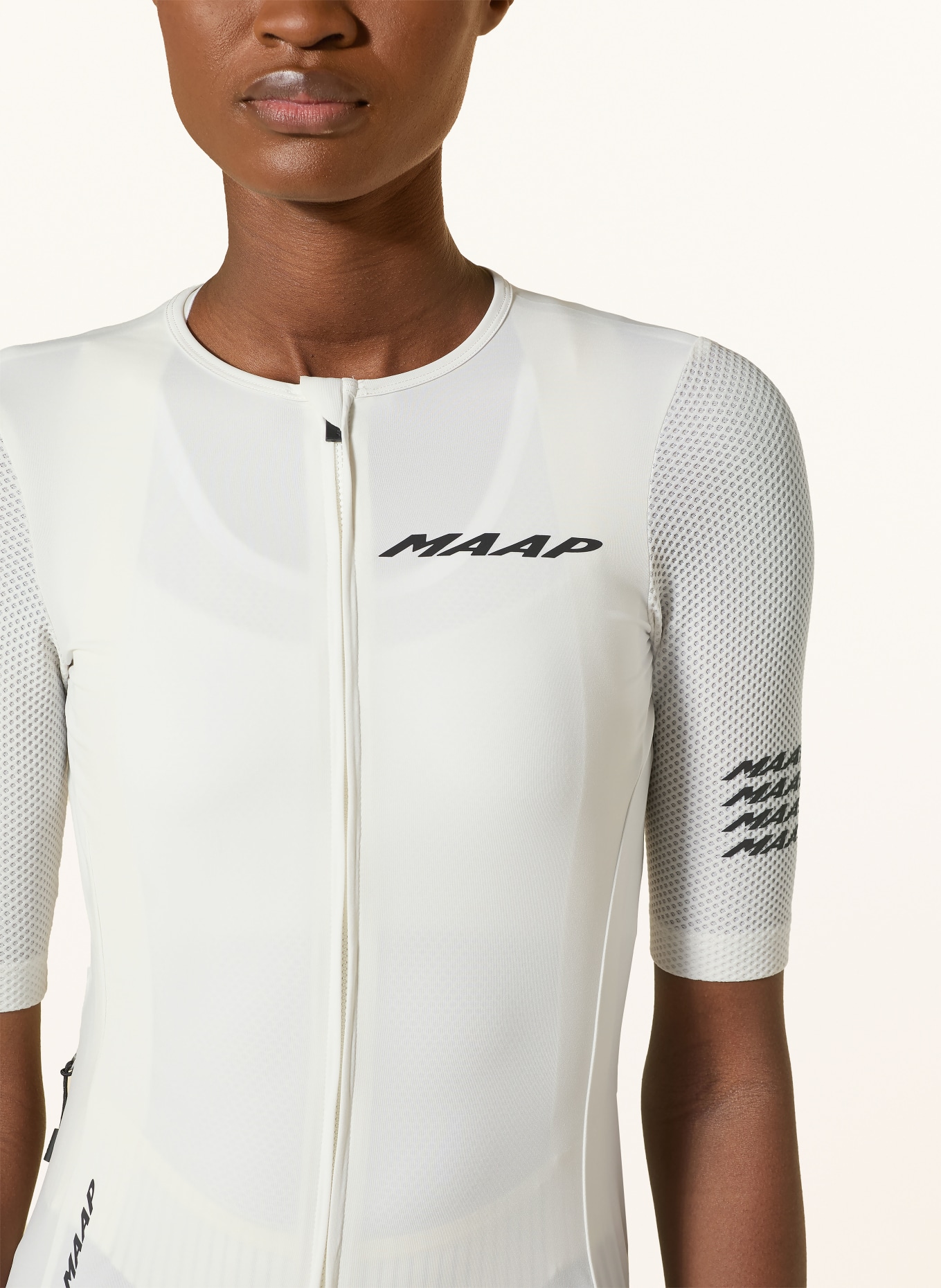 MAAP Maillot de cyclisme EMERGE JERSEY: GRIS CLAIR