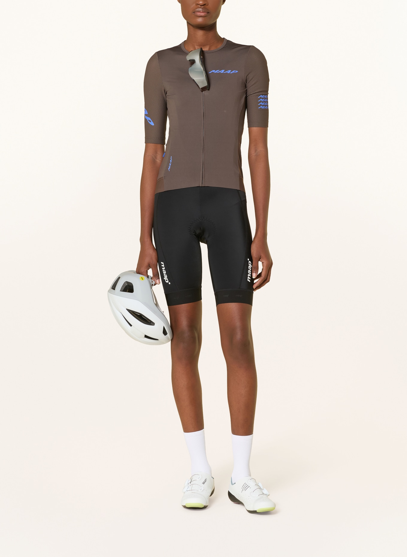 MAAP Fietsshirt EMERGE JERSEY: MARRON FONCÉ