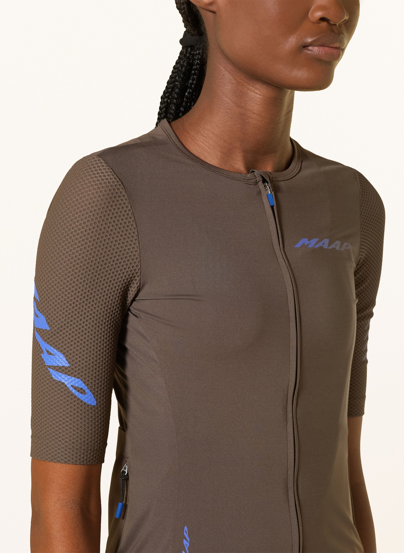 MAAP Fietsshirt EMERGE JERSEY: MARRON FONCÉ