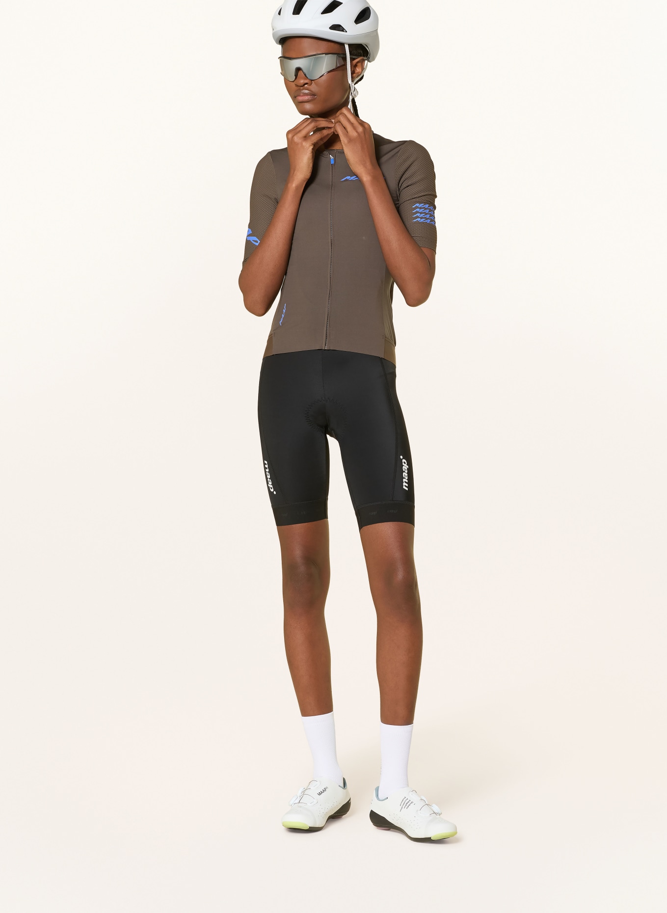 MAAP Fietsshirt EMERGE JERSEY: MARRON FONCÉ