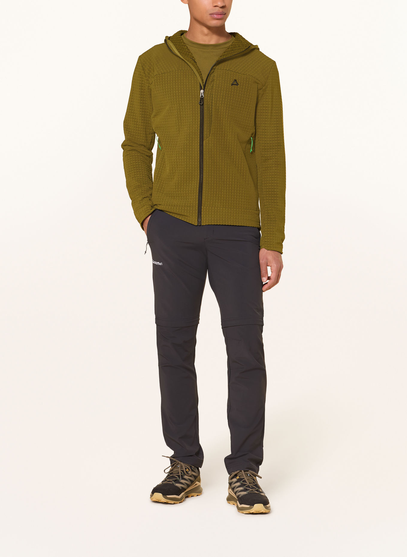 Schöffel Funktionsjacke ENIXA: GRÜN / SCHWARZ