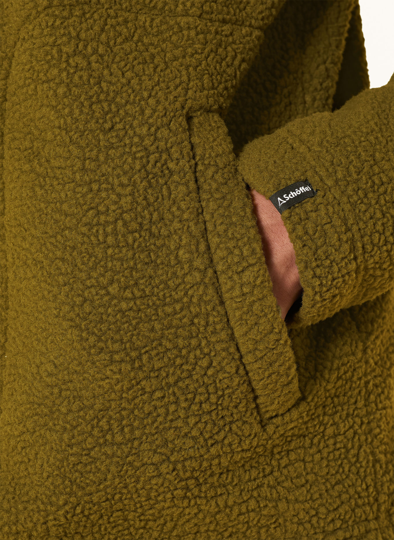 Schöffel Fleecejas PURGA: GROEN