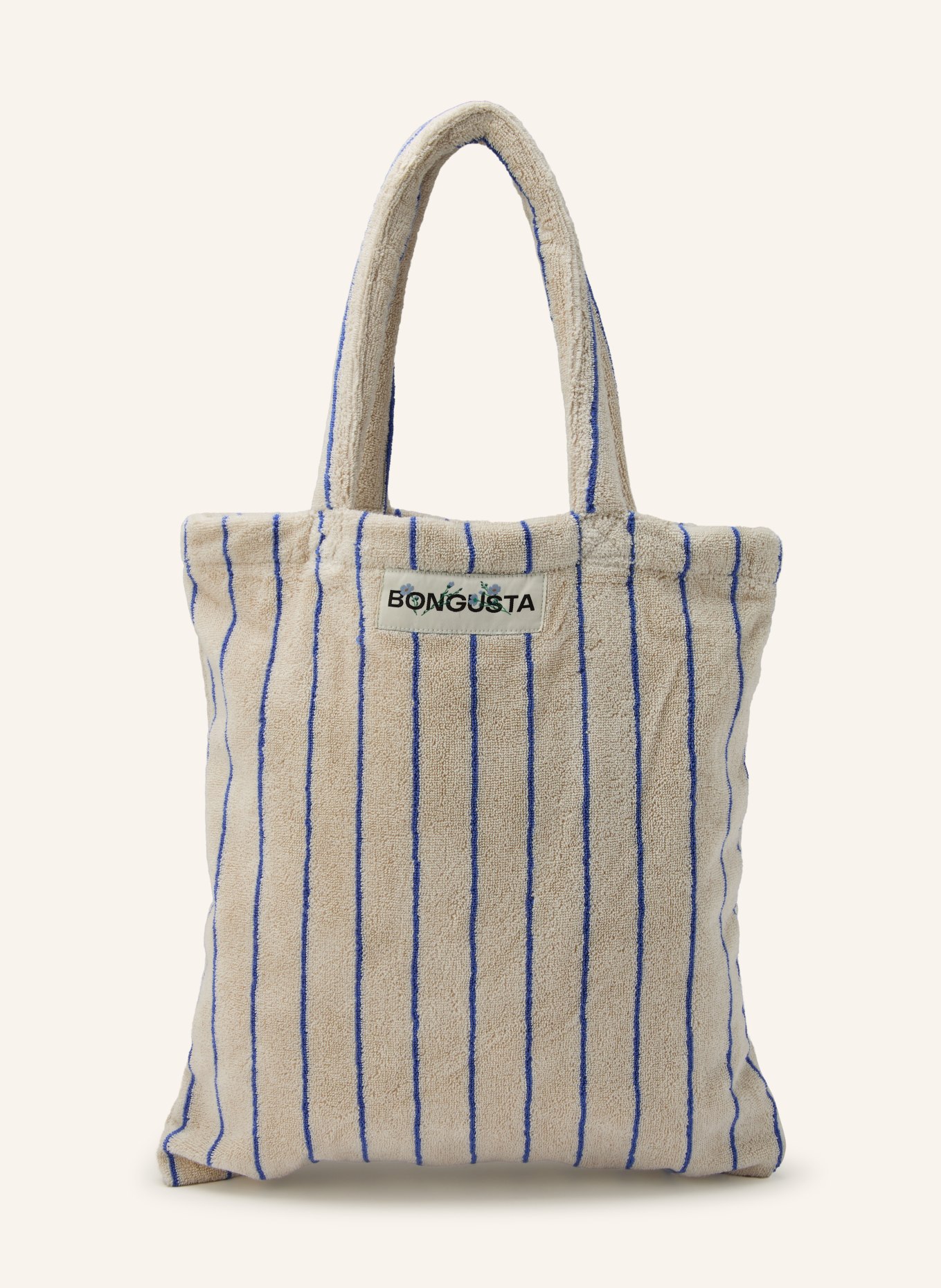 BONGUSTA Shopper NARAM: WEISS / BLAU
