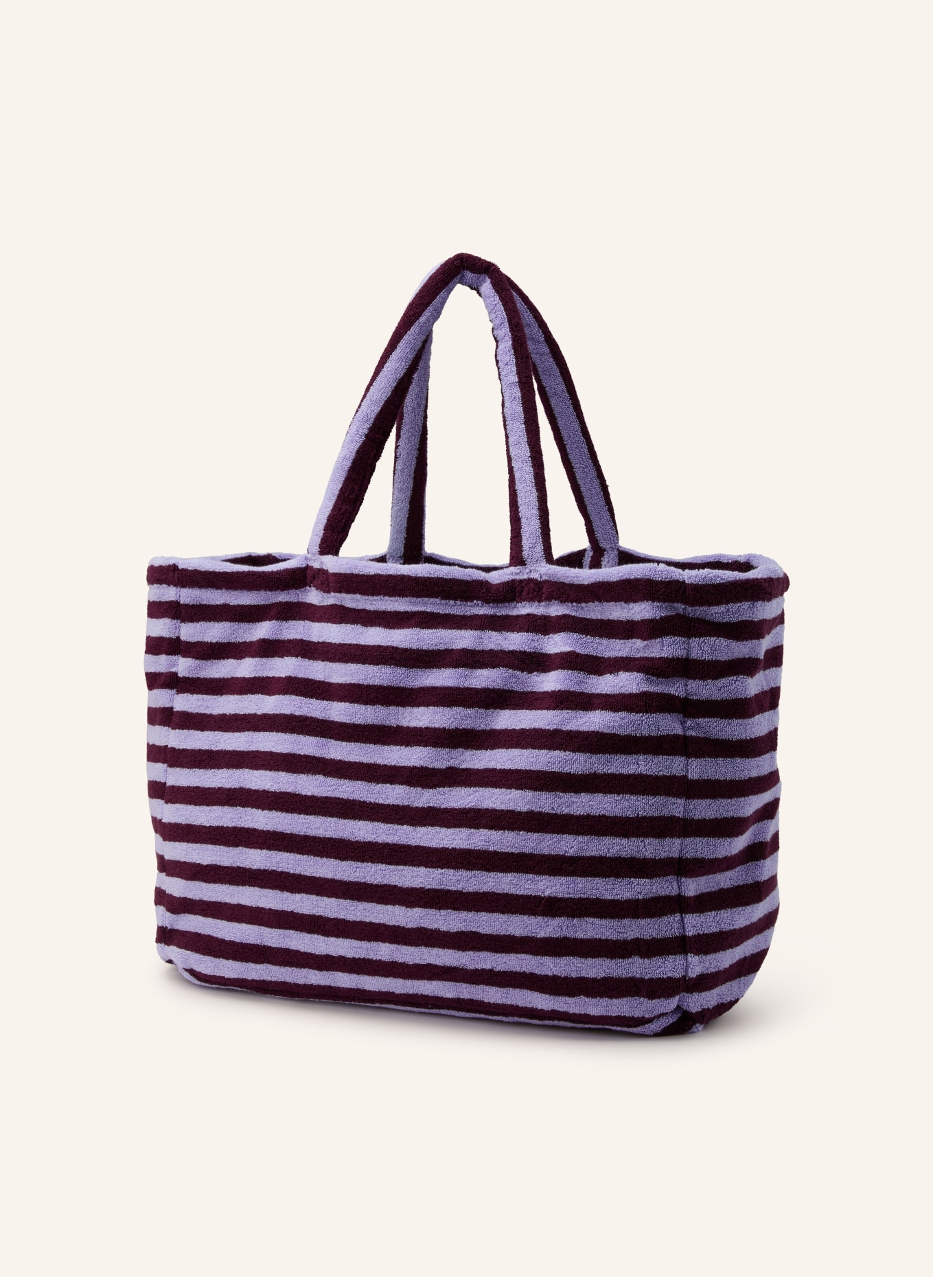 BONGUSTA Beach bag NARAM: LIGHT PURPLE / DARK PURPLE