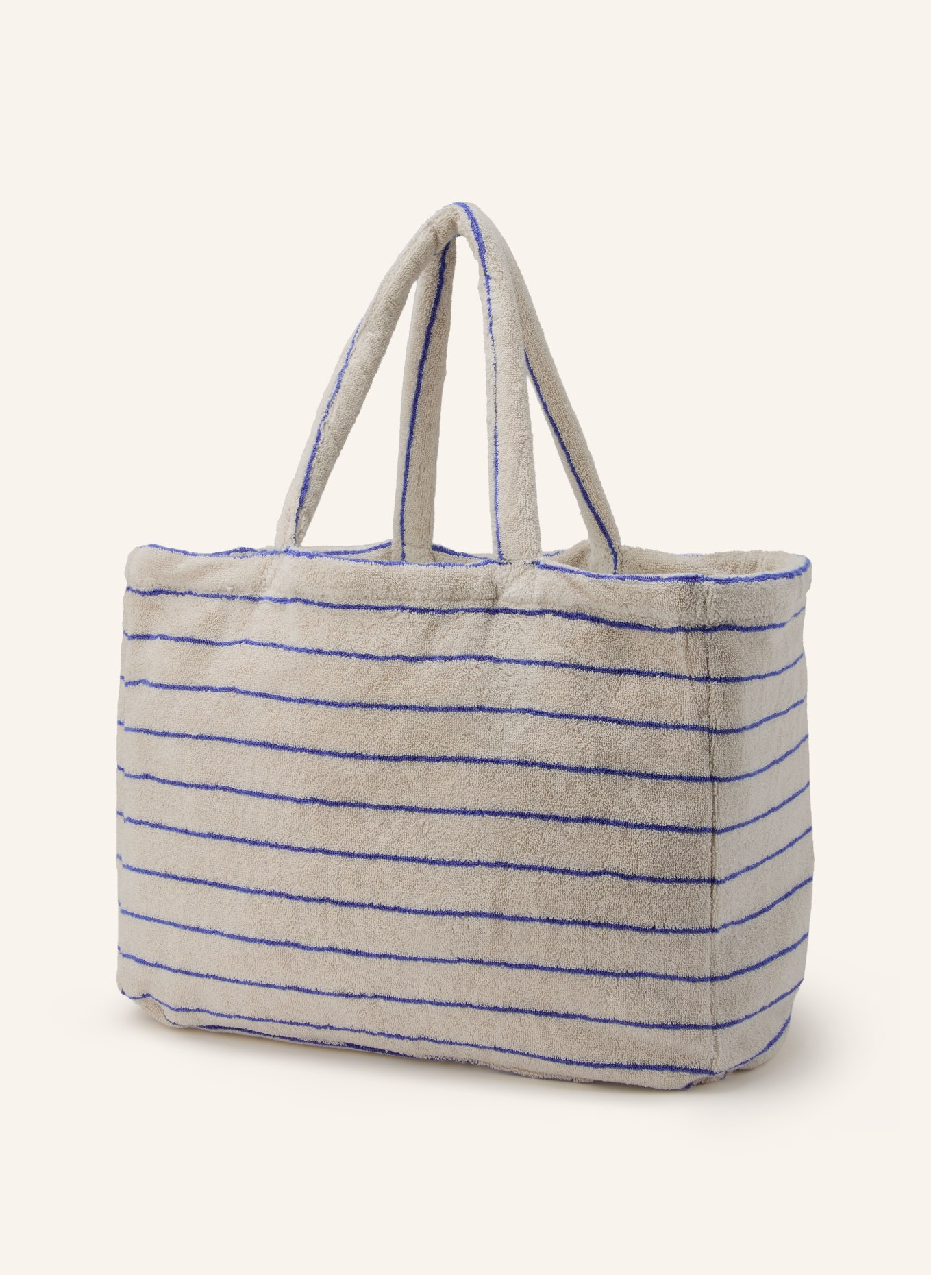 BONGUSTA Strandtasche NARAM: WEISS / BLAU